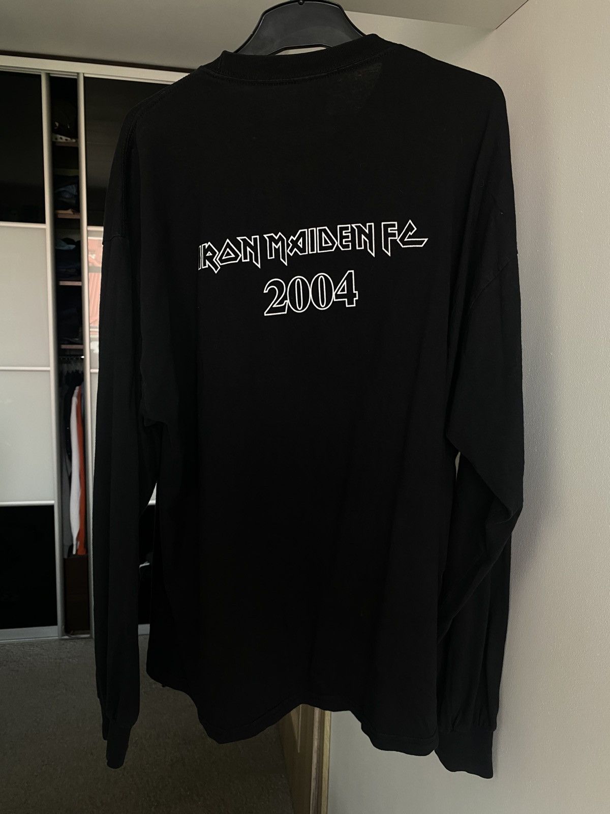 Vintage Iron Maiden 2004 FC Longsleeve rock band tees vintage opium Size US XXL / EU 58 / 5 - 12 Thumbnail