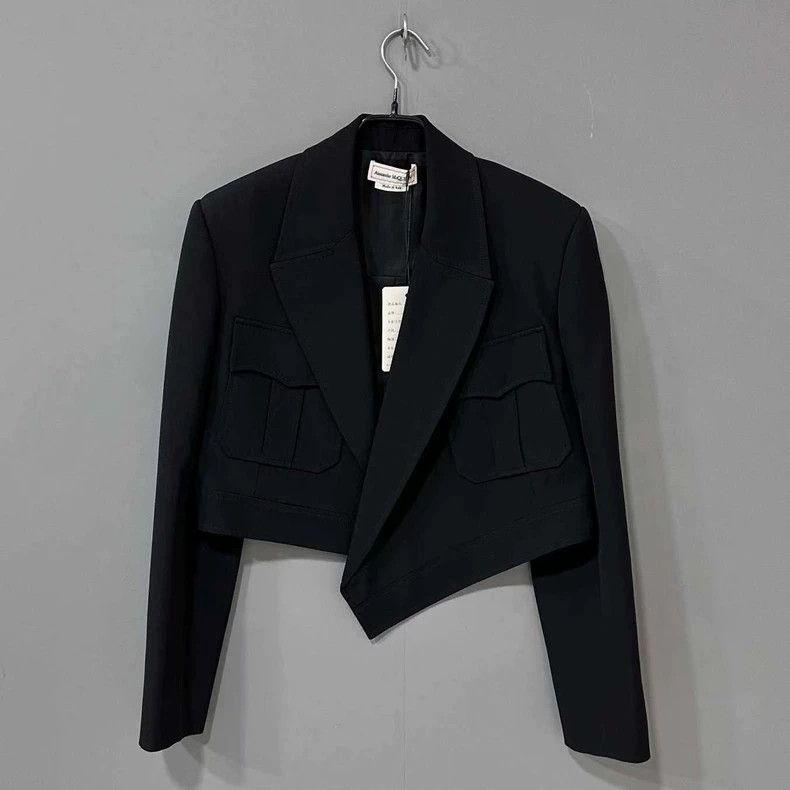 Alexander McQUEEN size 44 Short suit jacket Nextarrow-2505