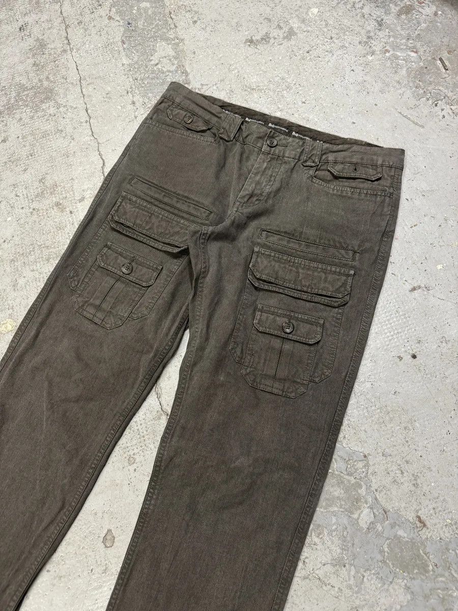 Dolce & Gabbana SS2008 Dolce & Gabbana Olive Grey Multi Pockets Pants Size US 34 / EU 50 - 5 Thumbnail