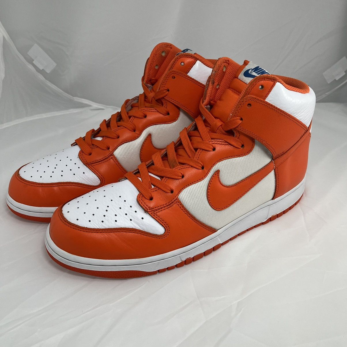 Nike × Vintage Size 13 Vintage 2009 Nike Dunk High Syracuse Size US 13 / EU 46 - 5 Thumbnail