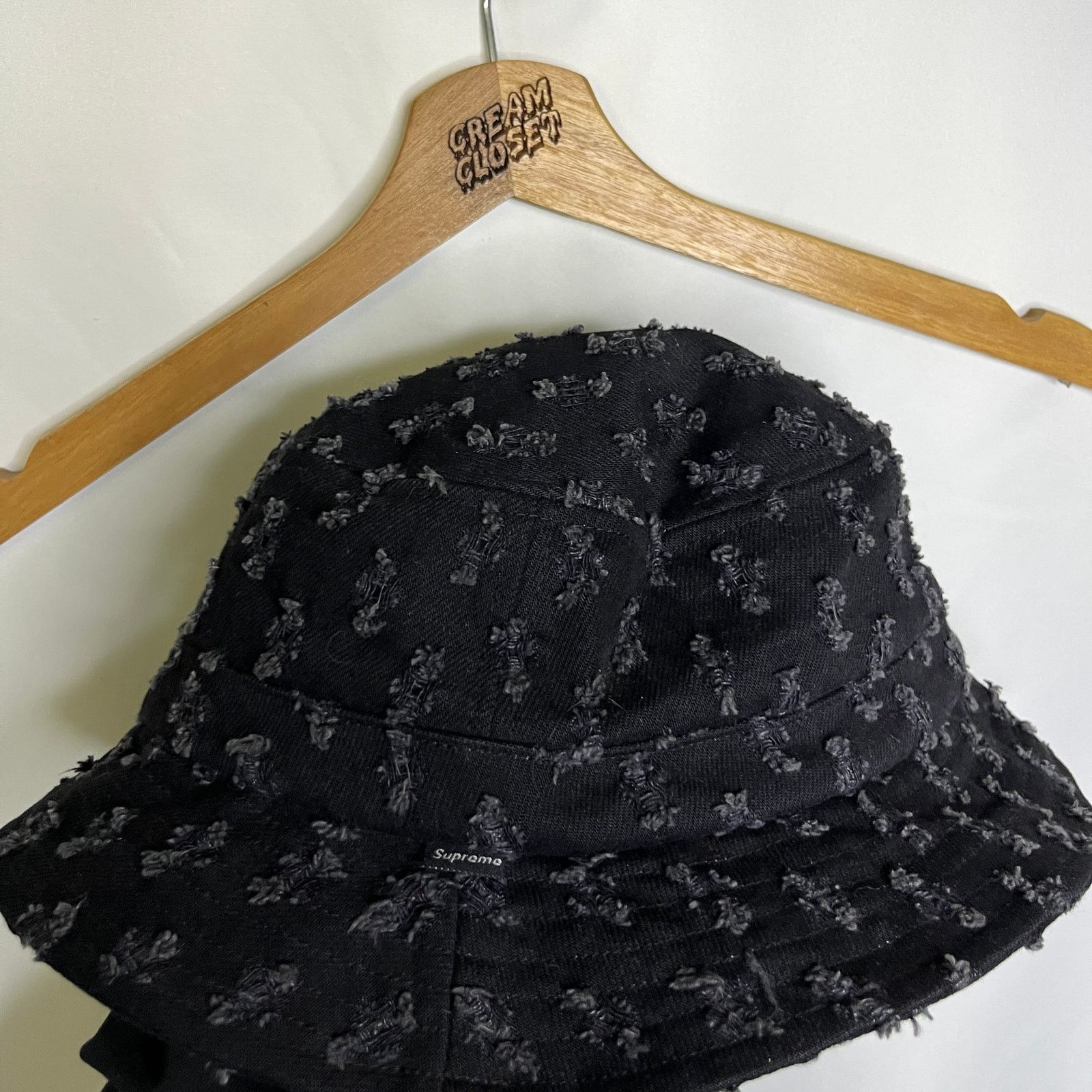 Supreme Supreme Outline Crusher Denim Bucket Hat S/M | Grailed