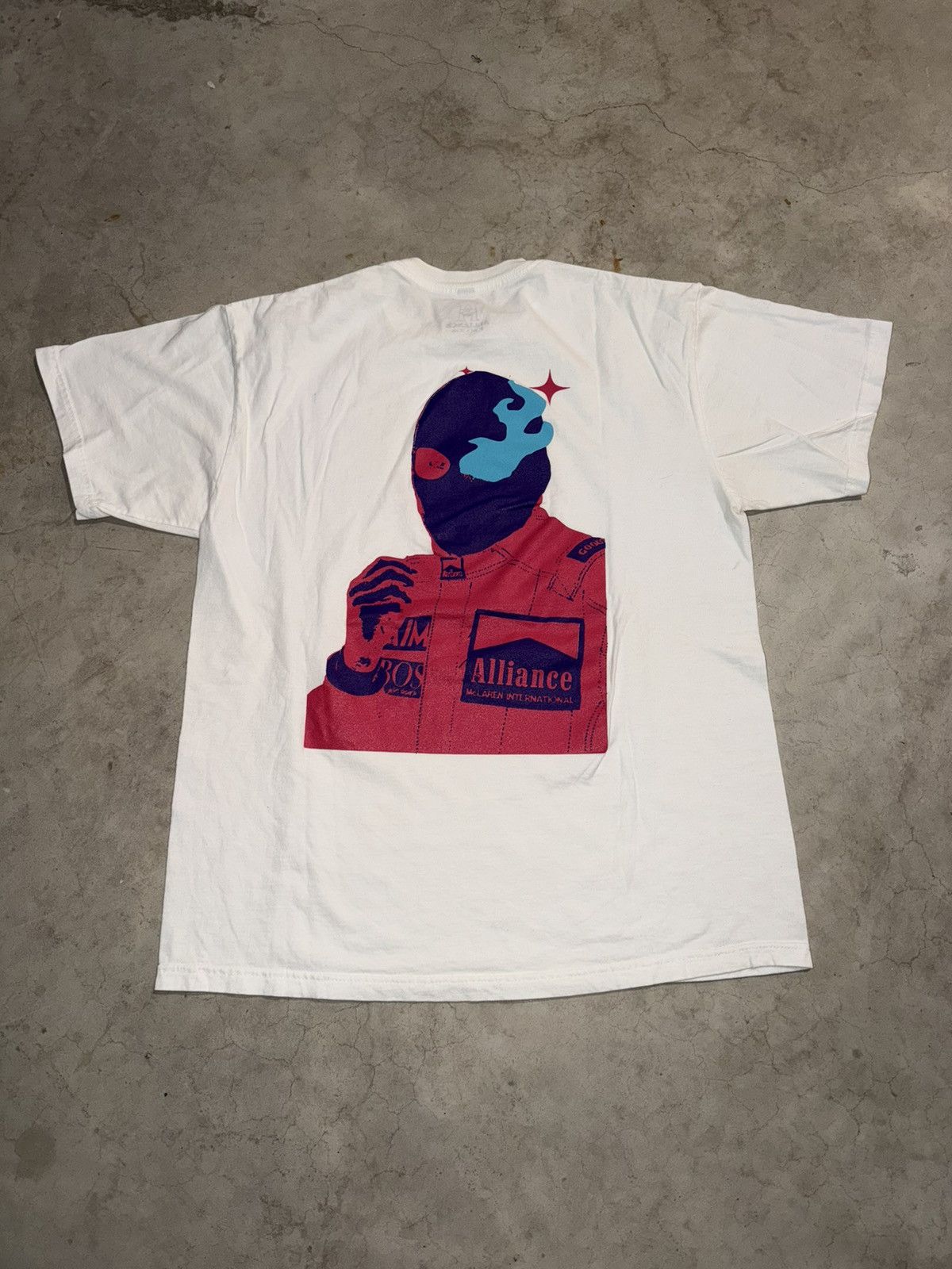 Frank Ocean Alliance Racer Graphic Frank Ocean Streetwear T-shirt Size US L / EU 52-54 / 3 - 1 Thumbnail