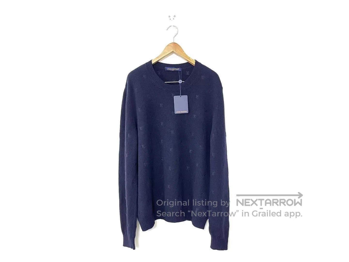 Louis Vuitton Blue Patterned Long. Size US XXL / EU 58 / 5 - 1 Thumbnail