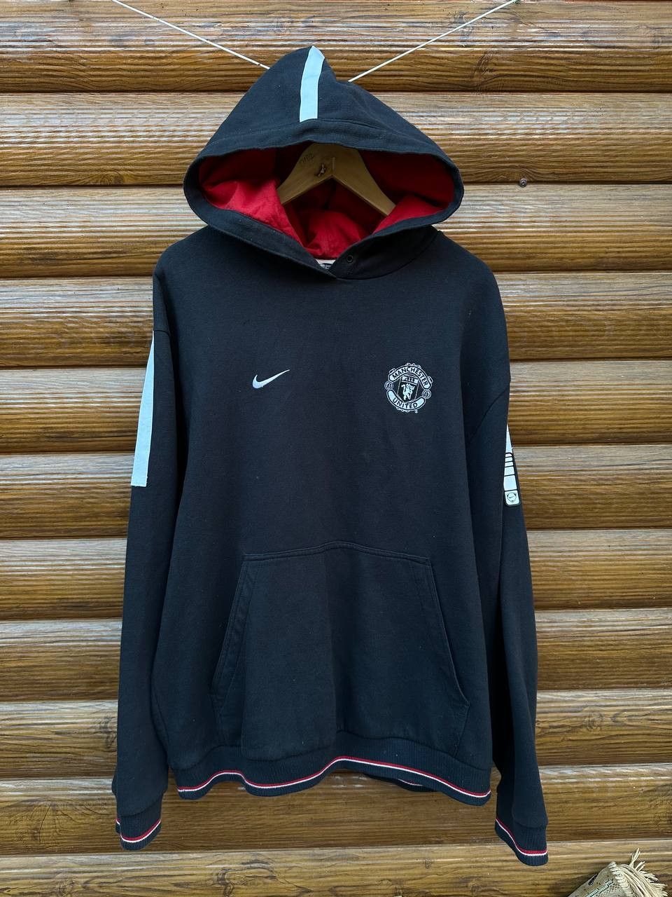 Manchester United × Nike × Vintage 00s Nike Hoodie Vintage