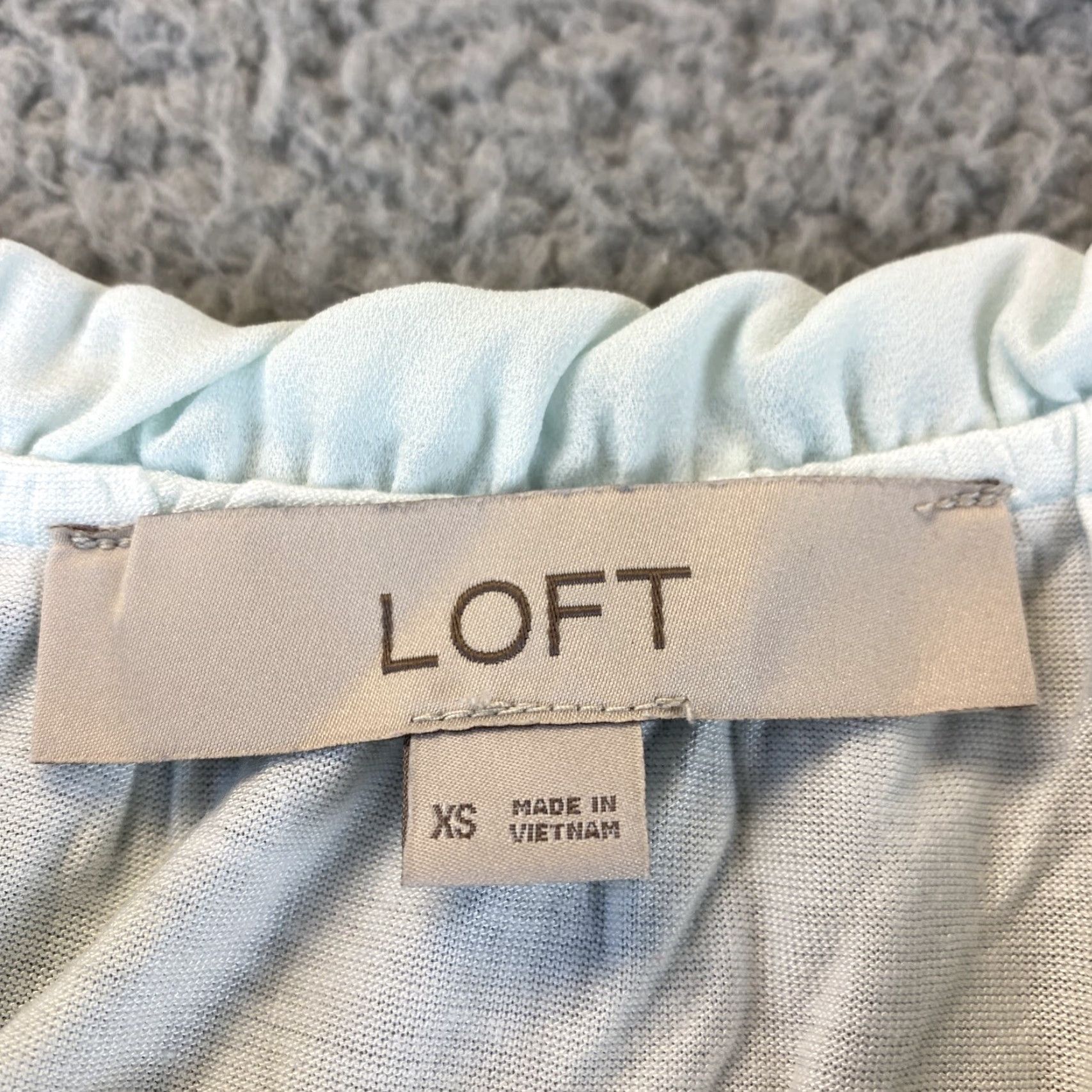 Ann Taylor Ann Taylor Loft Tank Women XS Light Mint Sleeveless Pullover Casual Tank Top Size XS / US 0-2 / IT 36-38 - 3 Thumbnail