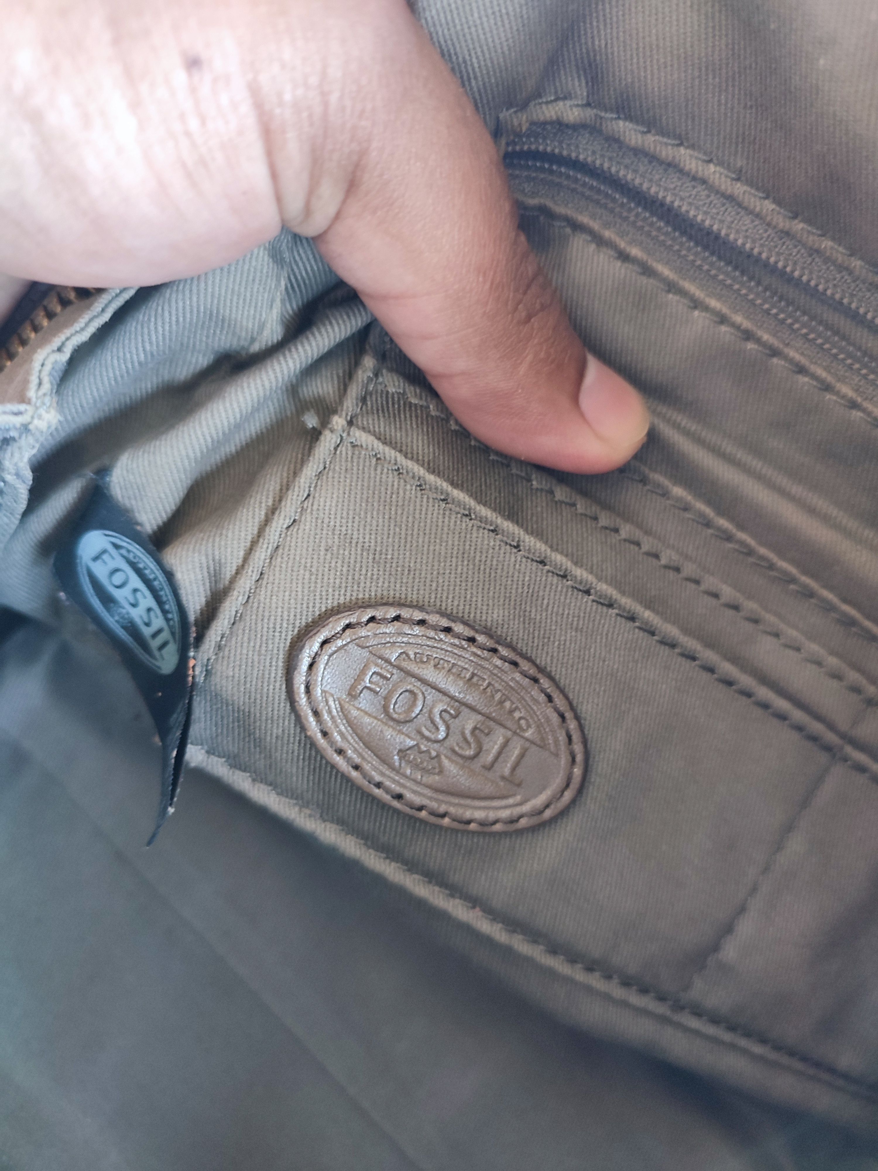 Designer × Fossil AUTHENTIC FOSSIL 2 WAYS BOSTON BAG Size ONE SIZE - 9 Thumbnail