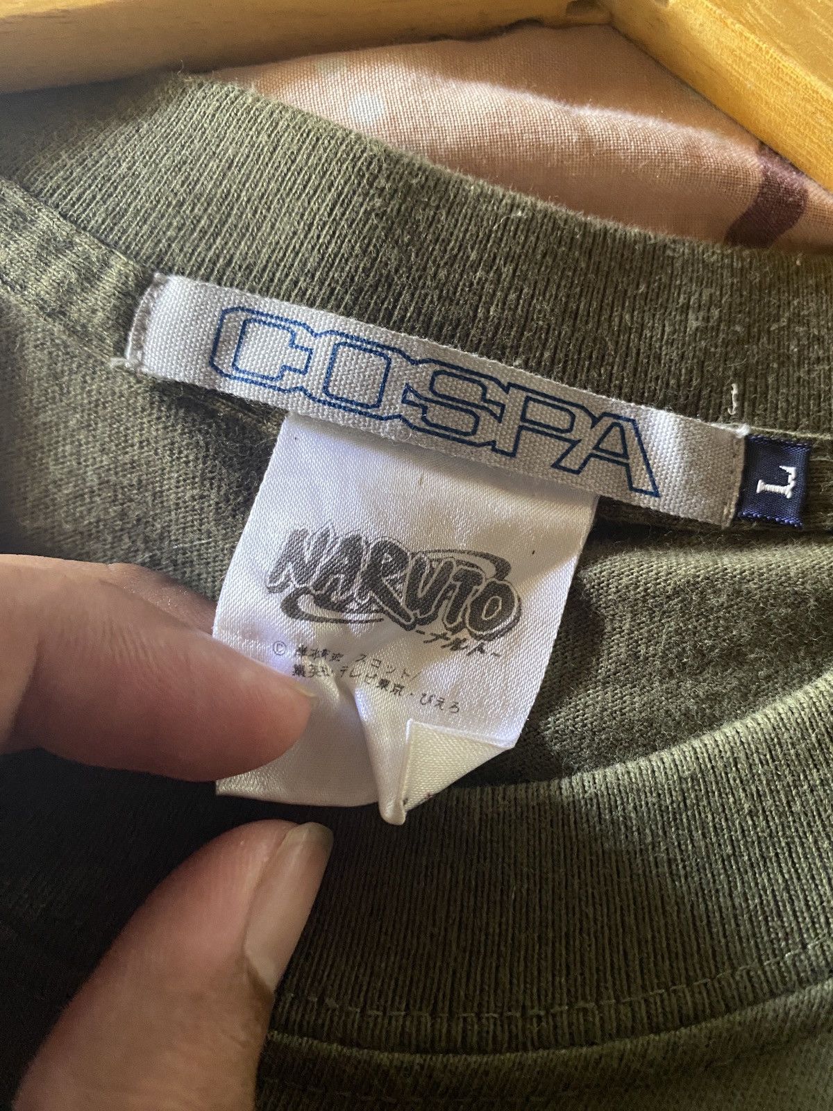 Anime Raikiri Kakashi Naruto Tee – Vintage Cospa Merch Size US L / EU 52-54 / 3 - 6 Thumbnail