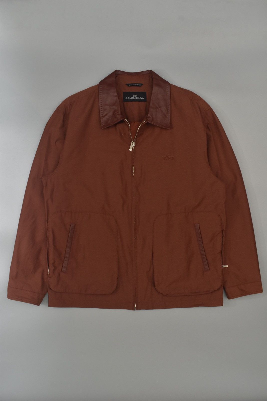 Balenciaga Balenciaga Lambskin Trimmed Jacket Size US L / EU 52-54 / 3 - 1 Thumbnail