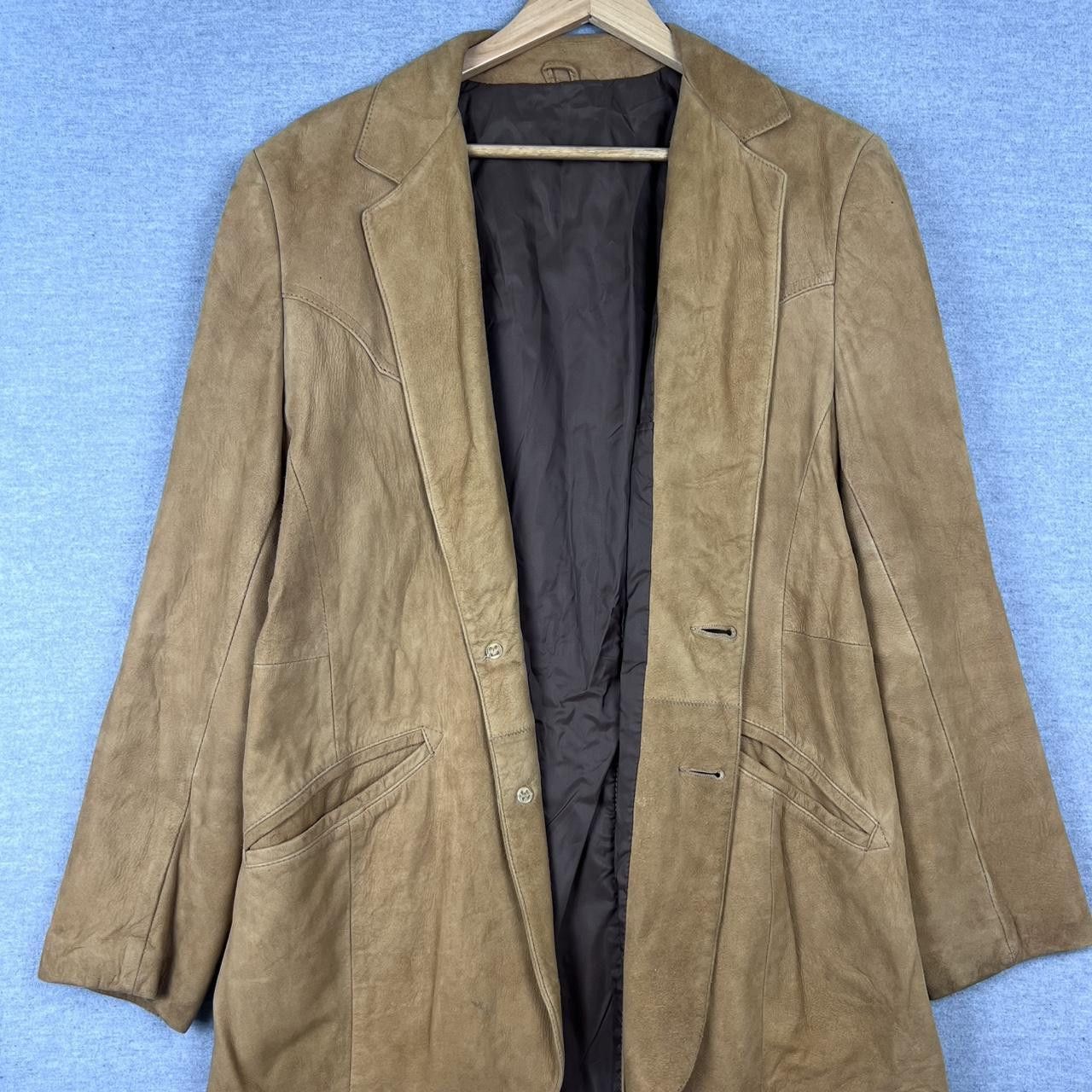 Vintage the leather shop sears suede jacket size 40 Size US L / EU 52-54 / 3 - 1 Thumbnail