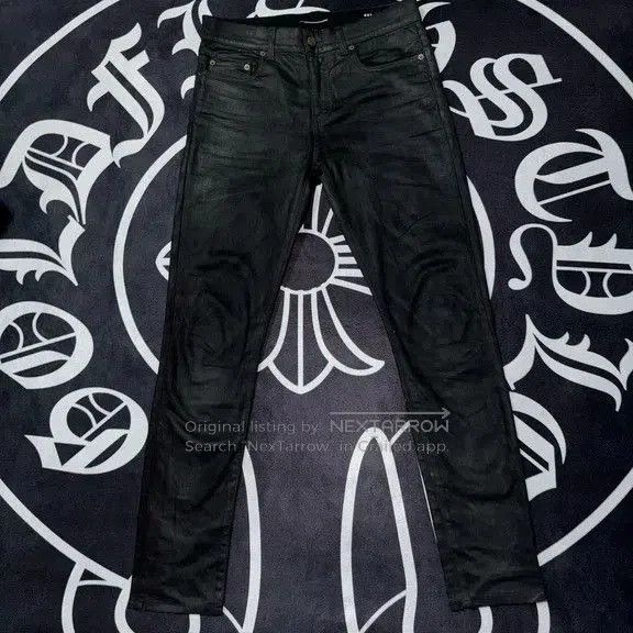 Saint Laurent Paris saint laurent slp15ss rare black denim pants. Size US 29 - 1 Thumbnail