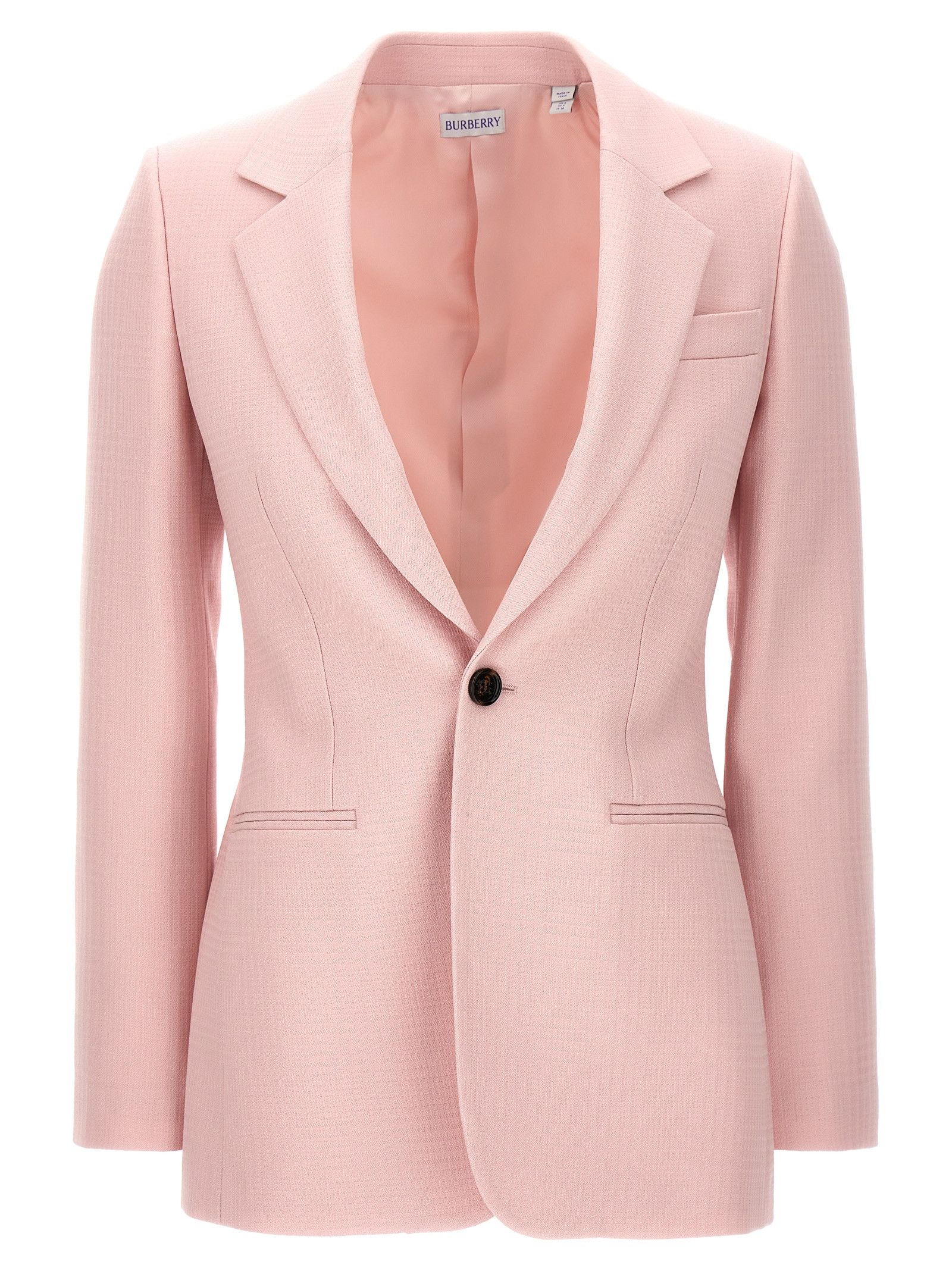 Burberry Single-Breasted Tailored Blazer Size XS / US 0-2 / IT 36-38 - 1 Thumbnail