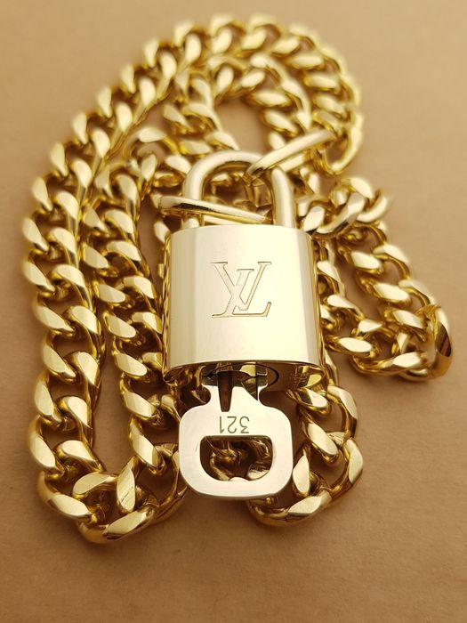 Louis Vuitton Padlock Necklace 