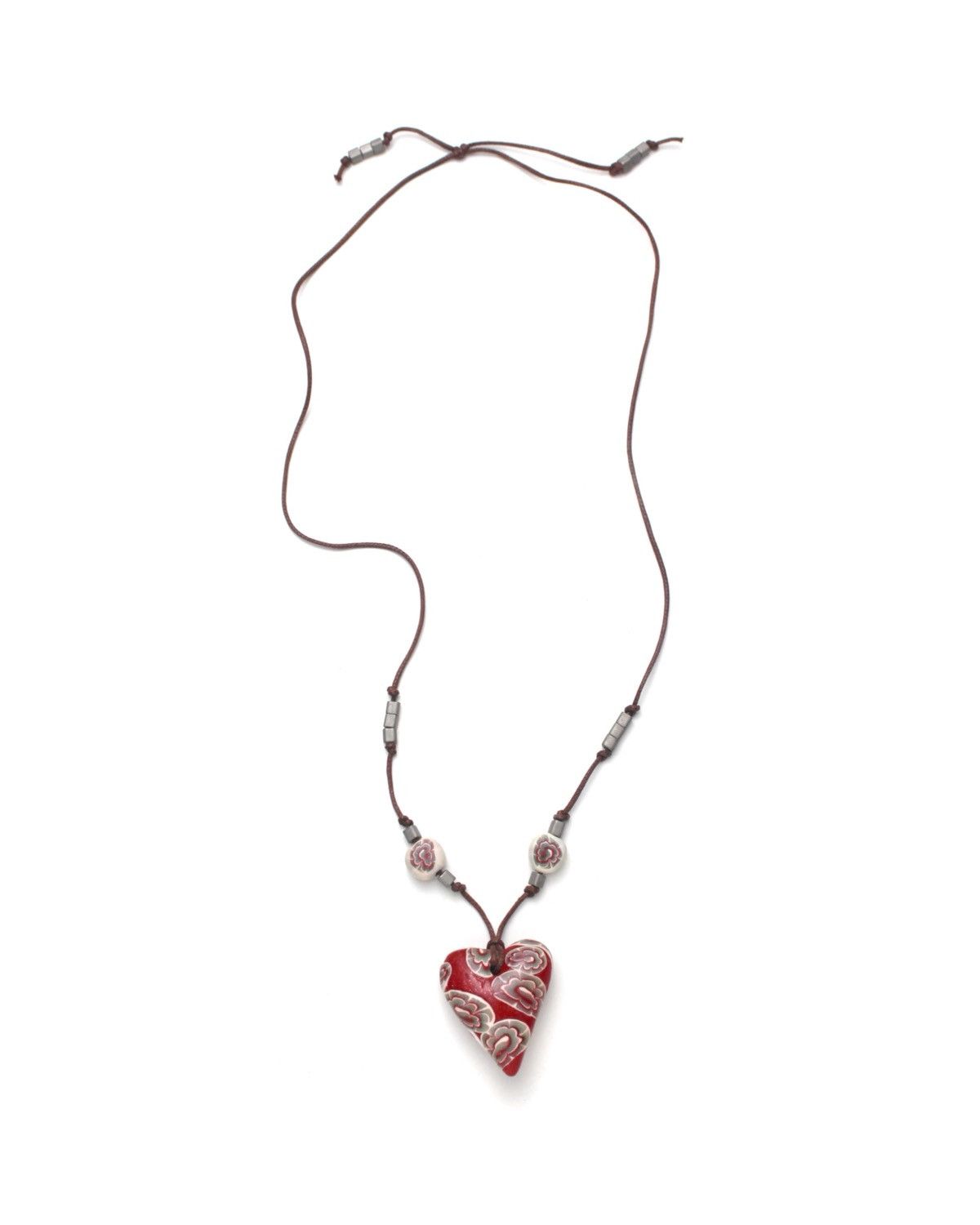 Hysteric Glamour 2000S JAPANESE HANDMADE POLYMER CLAY HEART NECKLACE Size ONE SIZE - 1 Thumbnail