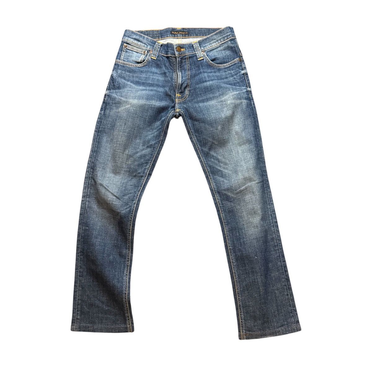 Japanese Brand 🔥🔥🇯🇵 Nudie Organic Dusk Indigo Seditionaries Jeans Size US 30 / EU 46 - 1 Thumbnail