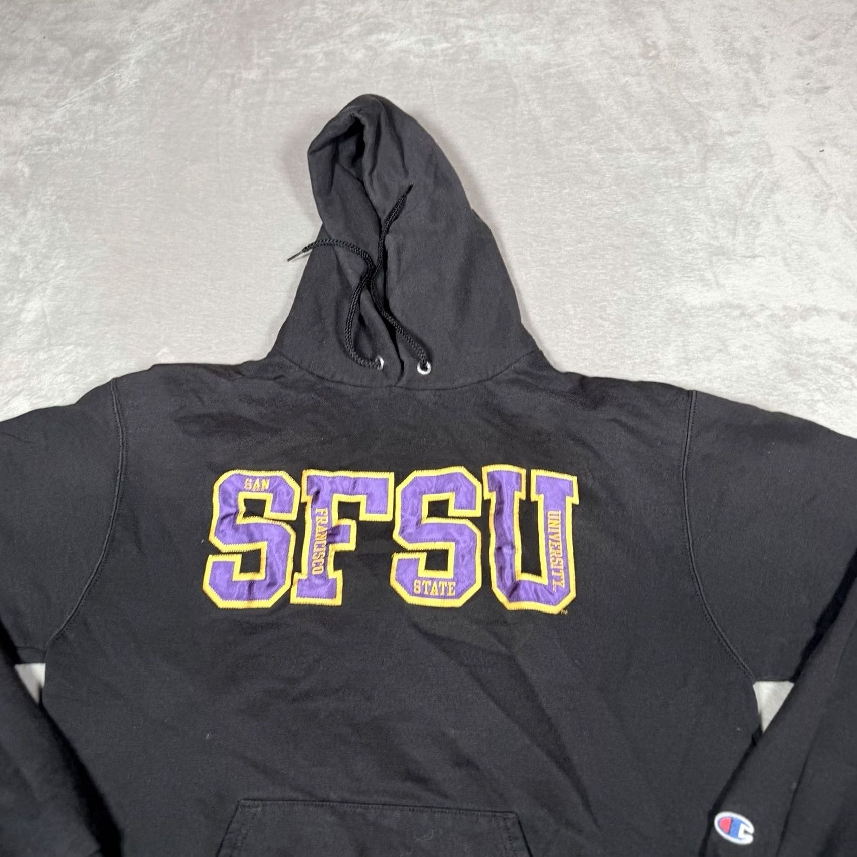 Champion Champion SFSU Hoodie Sweatshirt Adult M Black Size US M / EU 48-50 / 2 - 5 Thumbnail