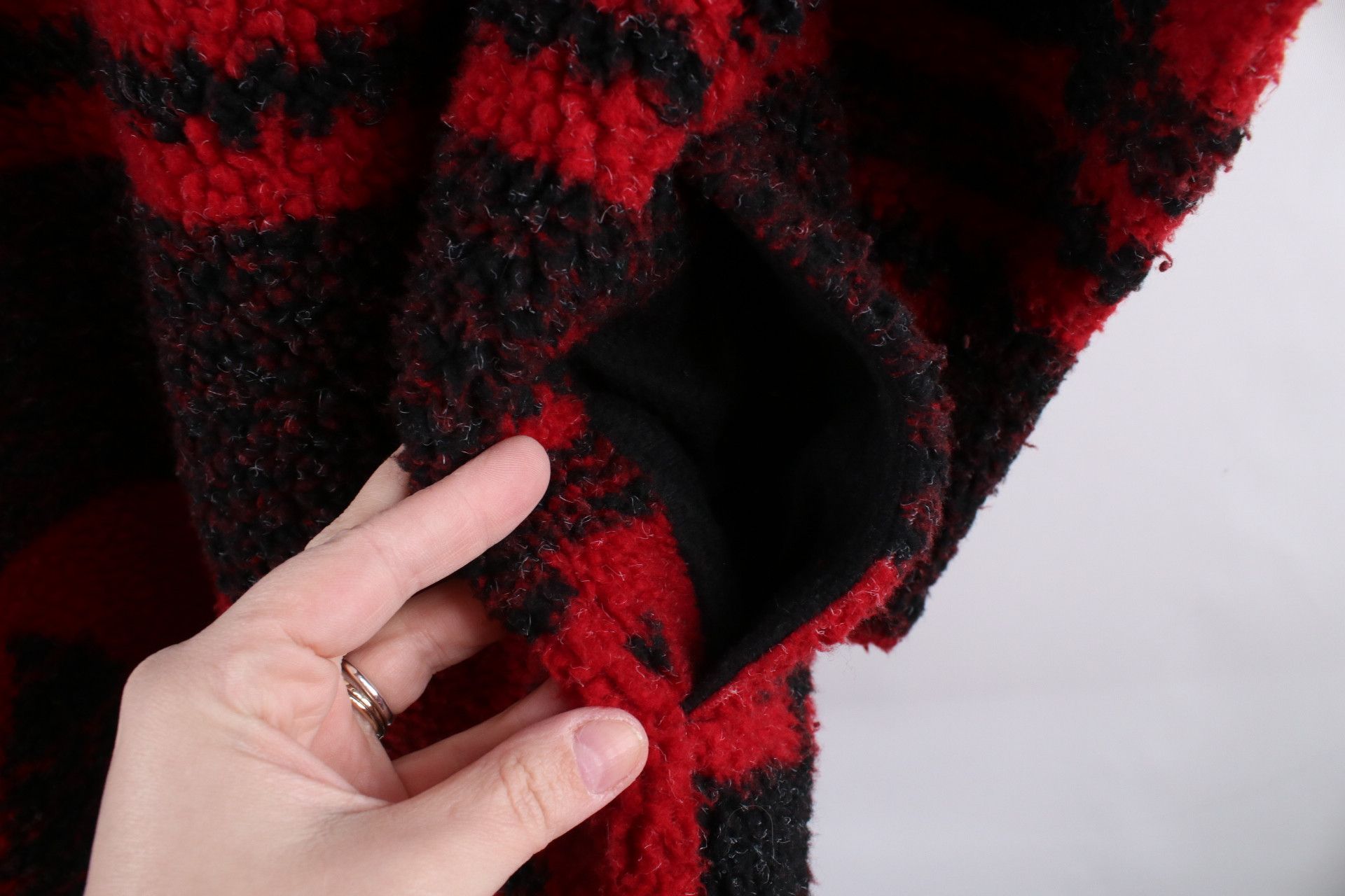 Vintage Vintage 90s Streetwear Deep Pile Fleece Half Zip Sweater Size US XXL / EU 58 / 5 - 6 Thumbnail