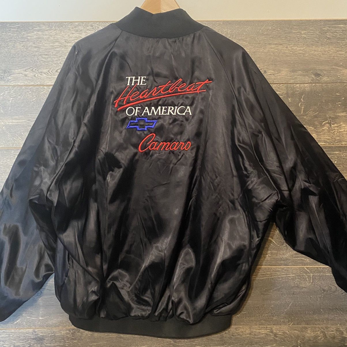 Other NWT Chevy Heartbeat of America Satin Bomber USA XXL 80s/90s Size US XXL / EU 58 / 5 - 1 Thumbnail