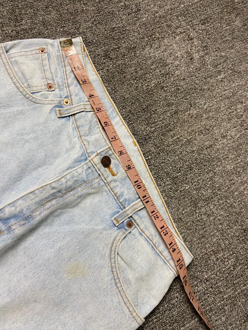 Levi's Levis 550 Relaxed Fit Distressed Ripped Jeans (197) Size US 31 - 7 Thumbnail