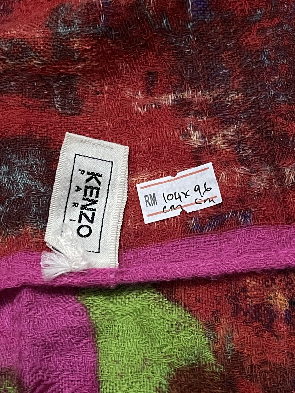 Kenzo KENZO PARIS WOOL BLEND SILK SCARVES Size ONE SIZE - 7 Thumbnail