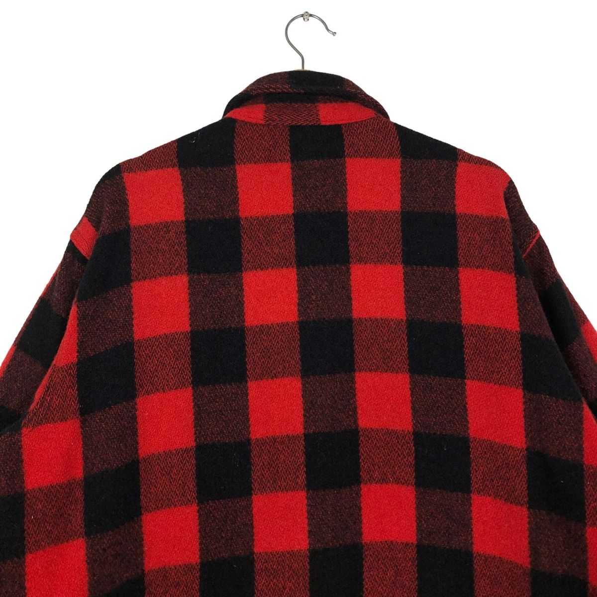 Vintage 🔥70’s Vintage Woolrich Wool Jacket Work Tartan Design Size US M / EU 48-50 / 2 - 9 Thumbnail