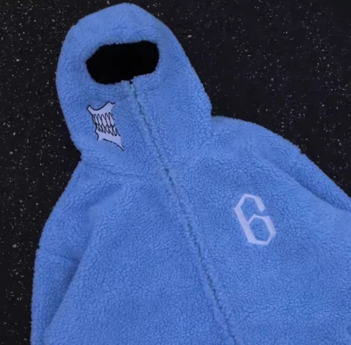 Other Y2K Fleece Jacket Streetwear Hiphop Zipper Hoodie Coat Size US S / EU 44-46 / 1 - 3 Thumbnail
