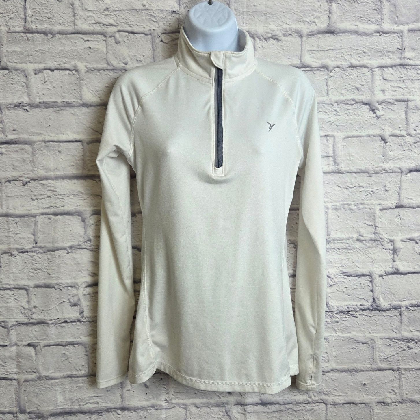 Old Navy Old Navy Active XS Long Sleeve 3/4 Zip Shirt Run Rest Repeat Size XS / US 0-2 / IT 36-38 - 2 Thumbnail