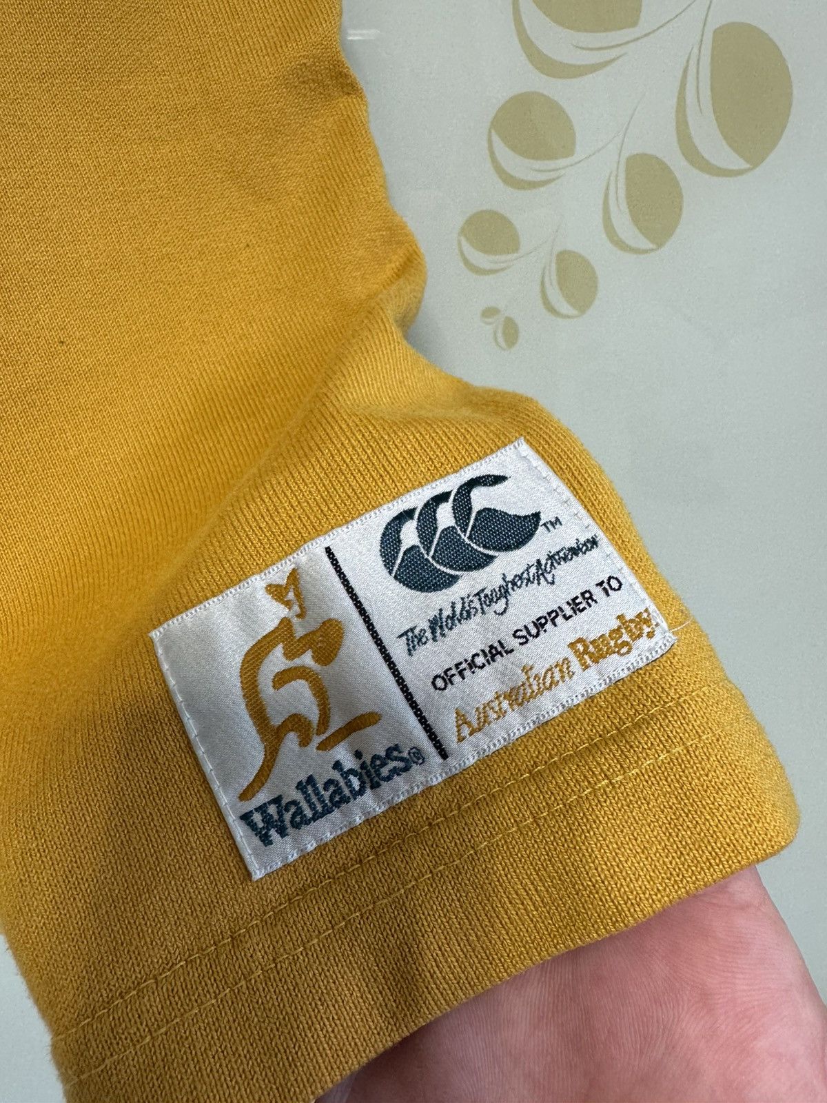 Canterbury of New Zealand Vintage Australia Wallabies 2000-2002 Rugby Jersey CCC Shirt Size US L / EU 52-54 / 3 - 10 Thumbnail