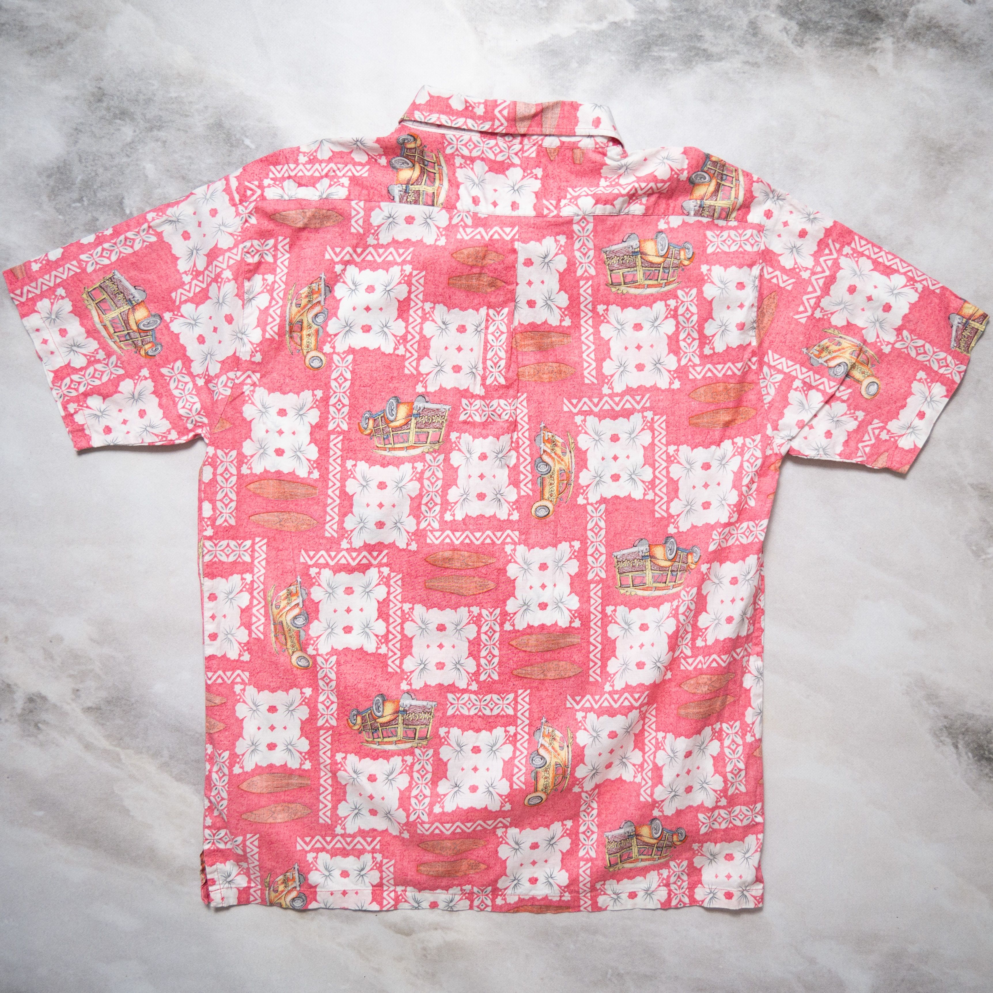 Vintage Vintage 90s Roundy Bay Hawaiian Shirt Polo XL Size US XL / EU 56 / 4 - 2 Thumbnail