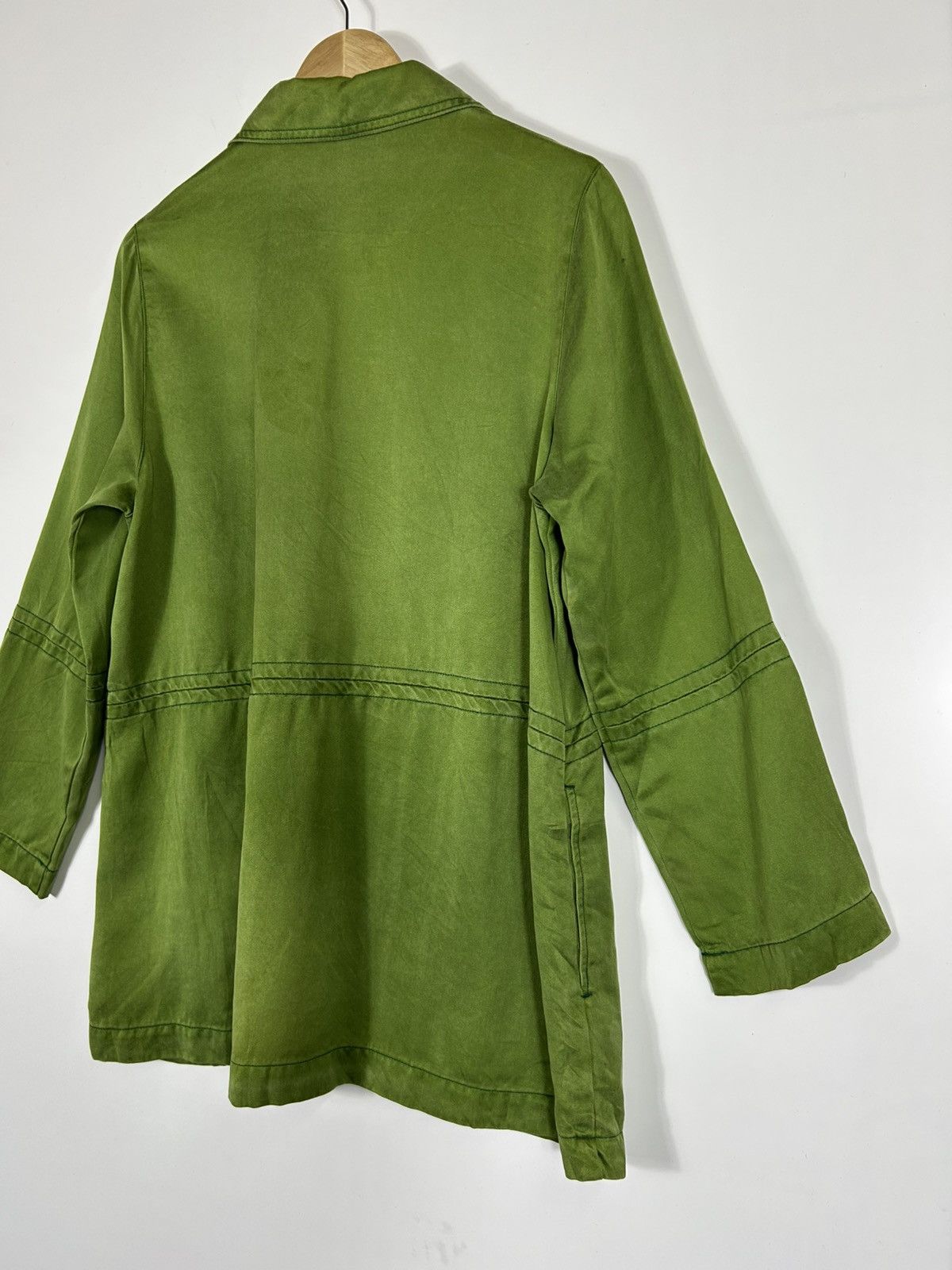 RENOWN ⚡️Vintage Designer MicMac Paris Button Shirt Jacket Size S / US 4 / IT 40 - 16 Thumbnail
