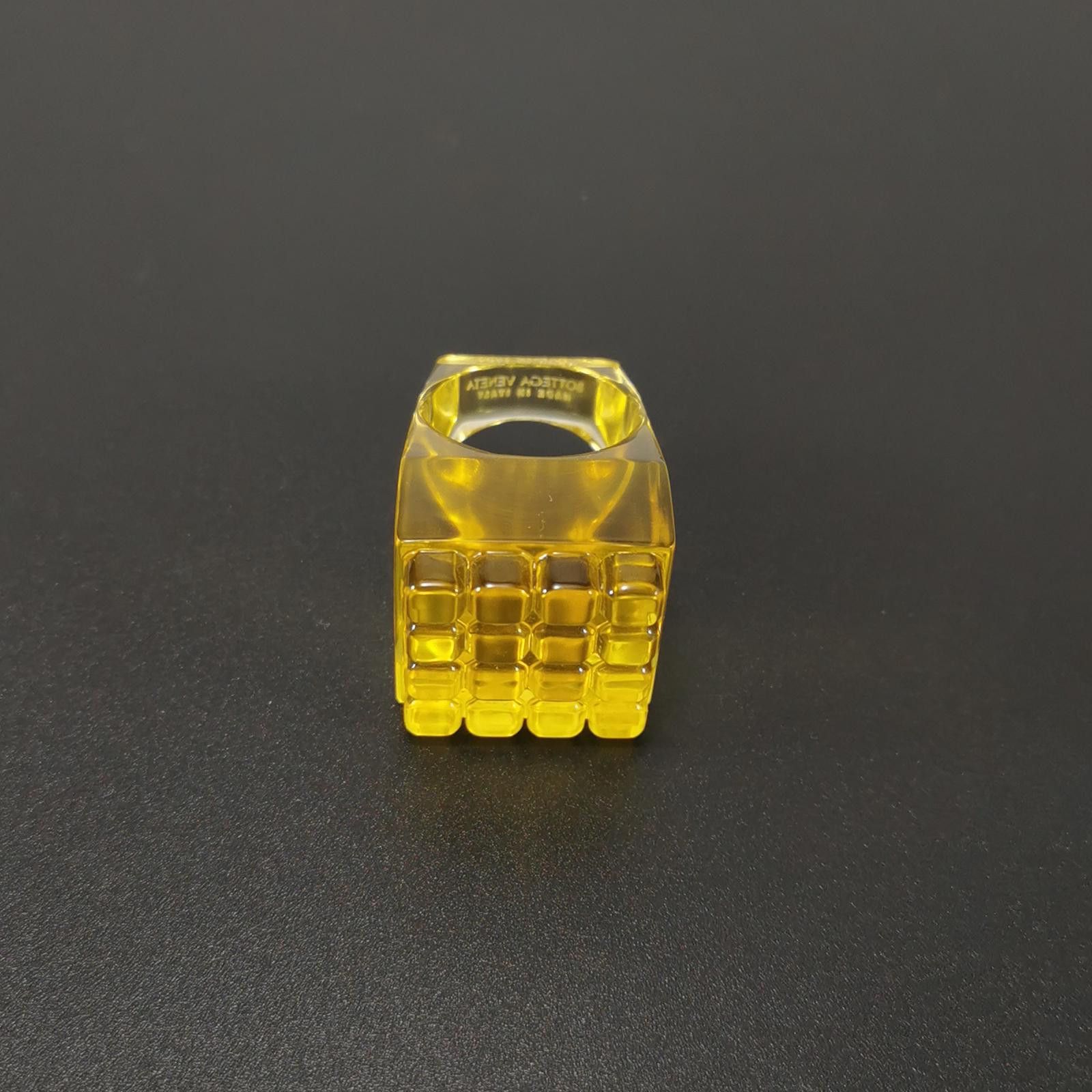 Bottega Veneta Bottega Veneta Embossed Jelly Ring Size 16 -z2505 Size ONE SIZE - 6 Thumbnail