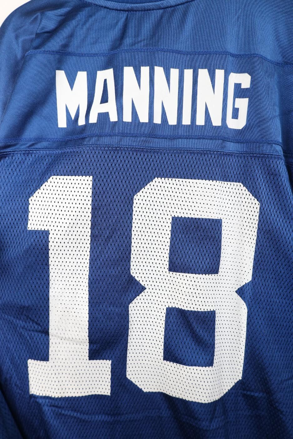 Reebok Vintage Reebok Manning Indianapolis Colts Jersey #18 Size US XXL / EU 58 / 5 - 12 Thumbnail