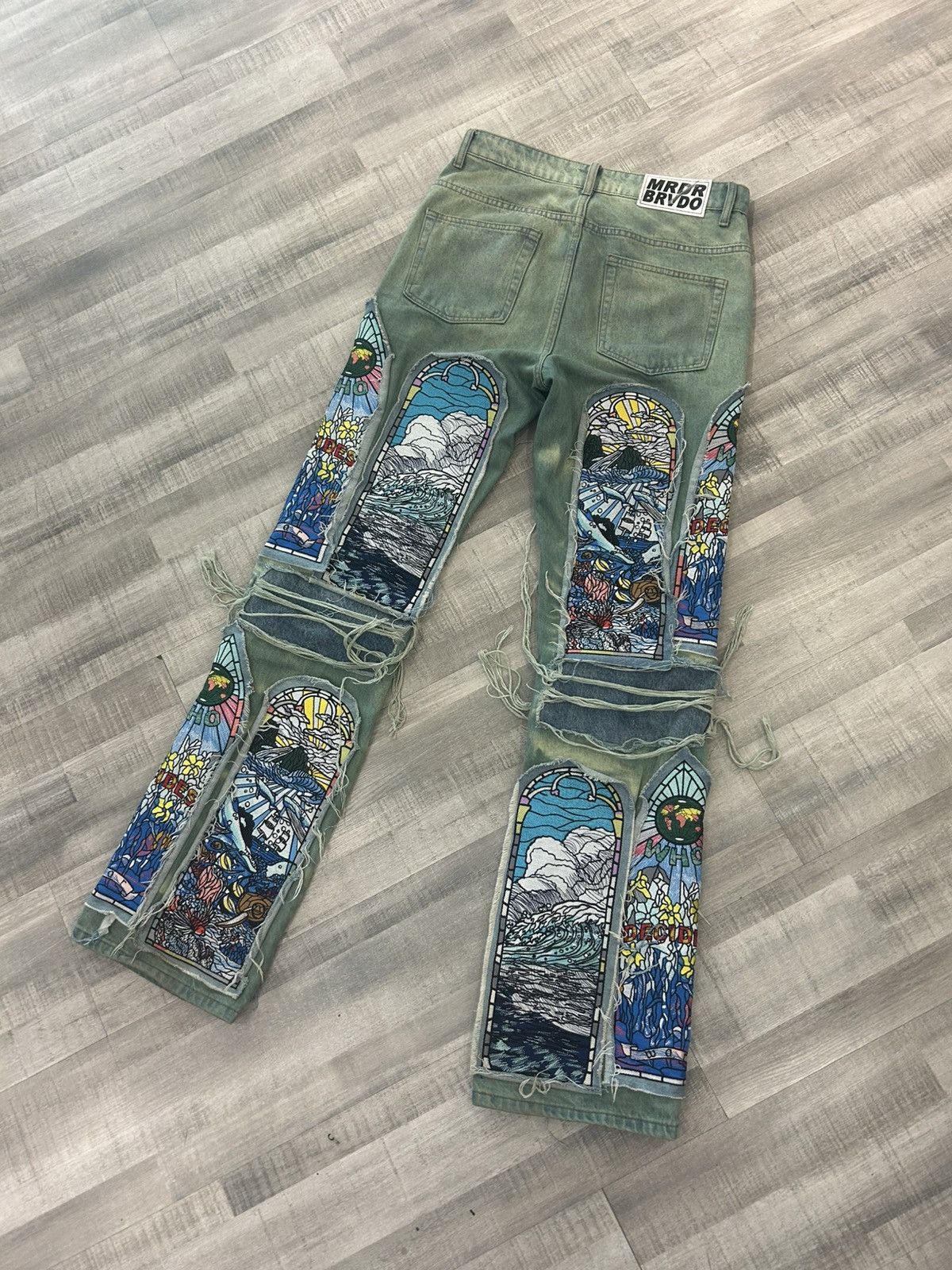 Who Decides War Who Decides War Sandy Lane Fusion Denim Size US 30 / EU 46 - 3 Thumbnail