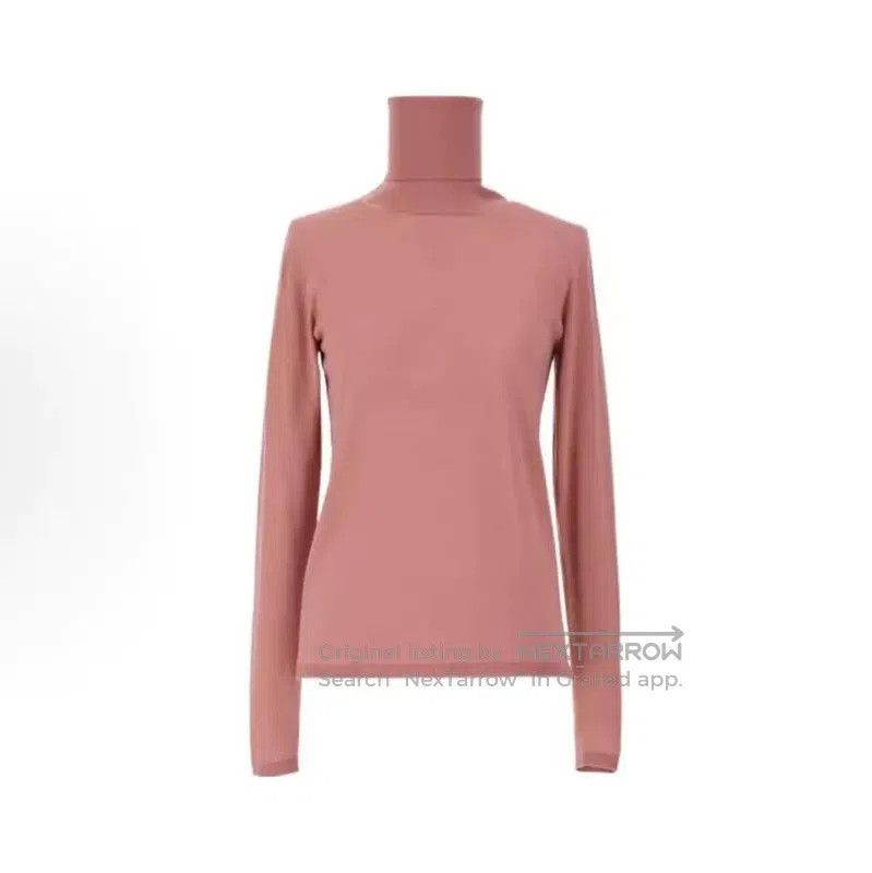 Max Mara MaxMara Pink Long Sleeve Pullover Sweater . Size S / US 4 / IT 40 - 1 Thumbnail
