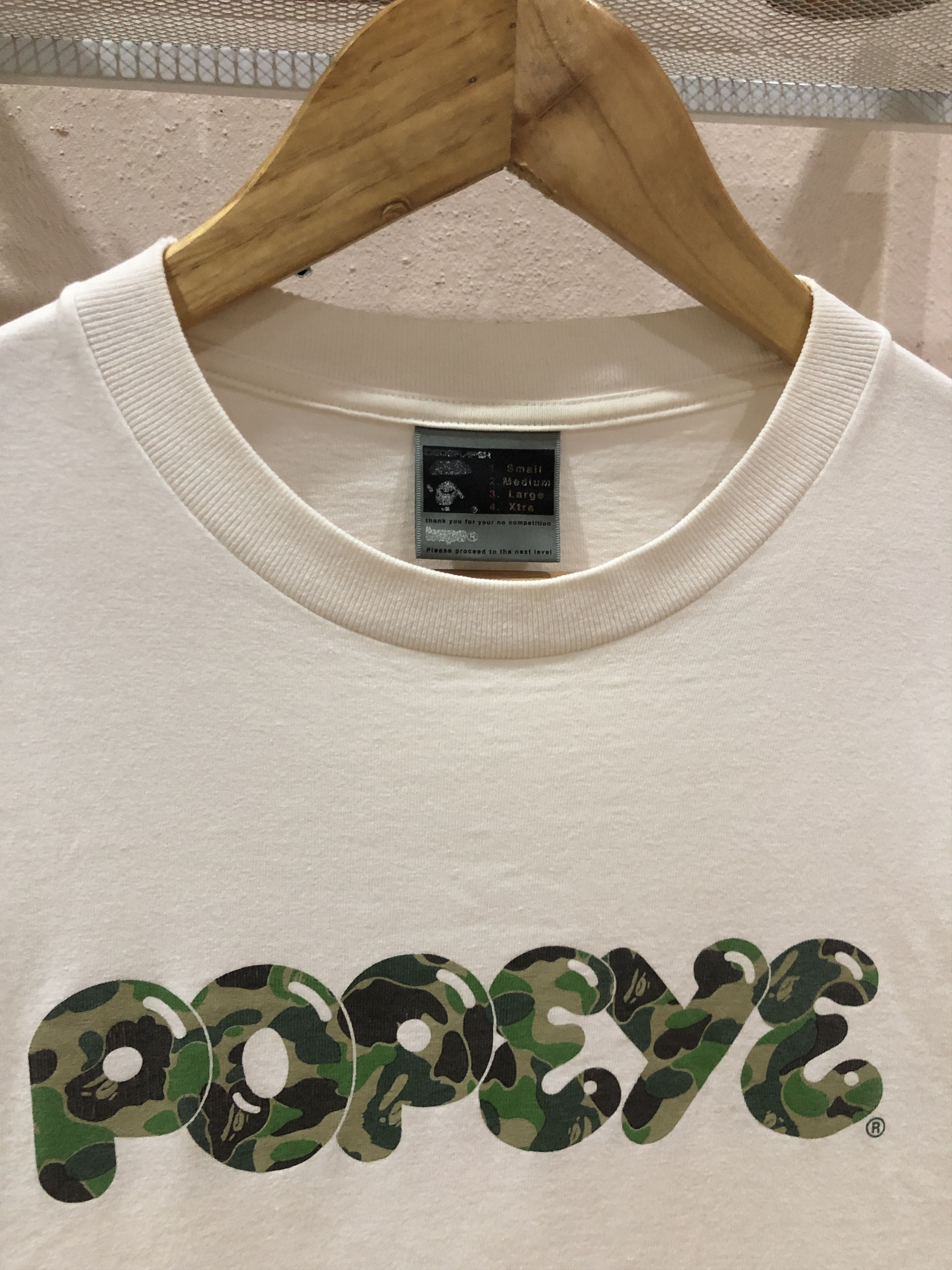 Bape OG BAPE x POPEYE Magazine Tee Size US M / EU 48-50 / 2 - 7 Thumbnail