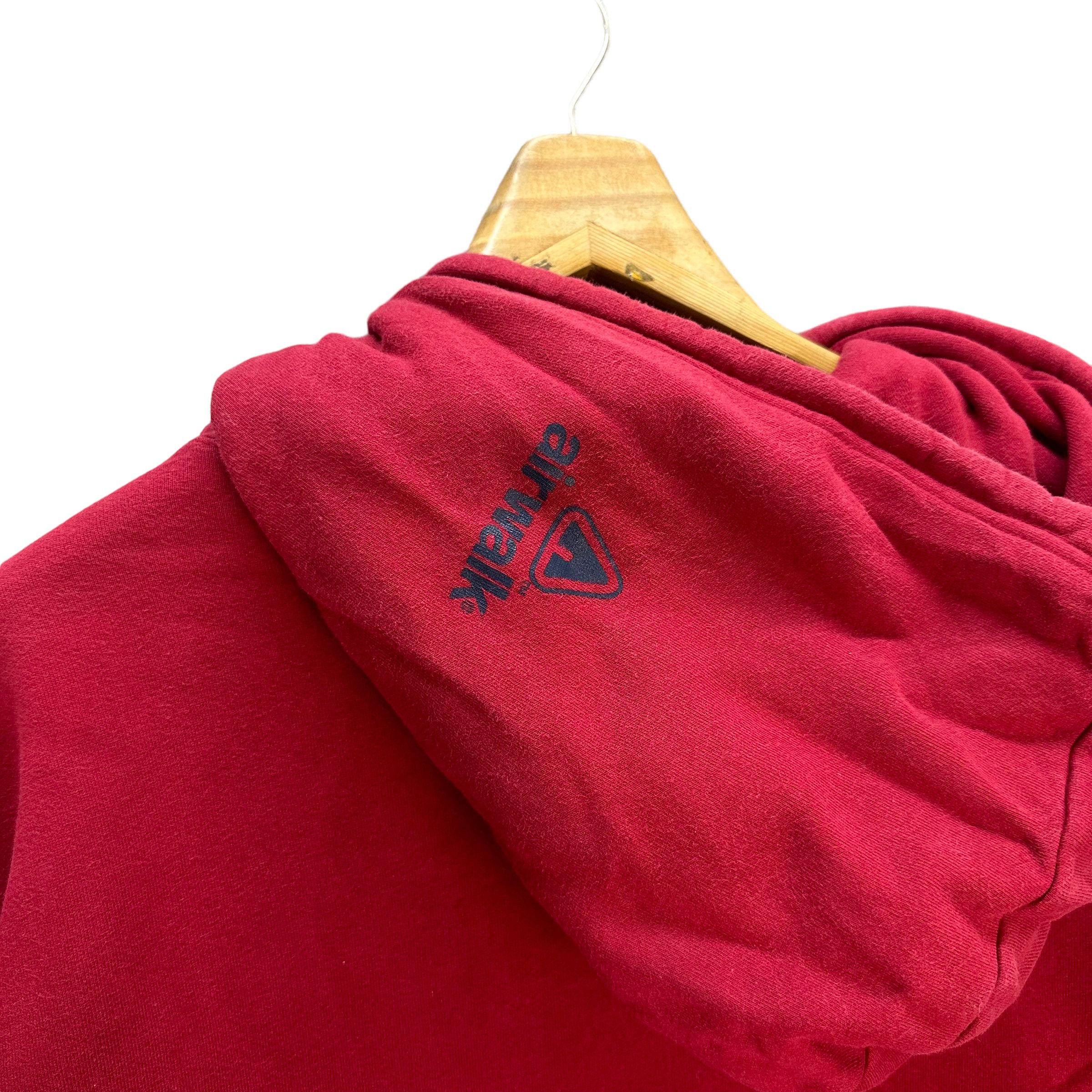Airwalk AIRWALK BOARDWEAR BIG LOGO RED HOODIES #8027-197 Size US L / EU 52-54 / 3 - 11 Thumbnail