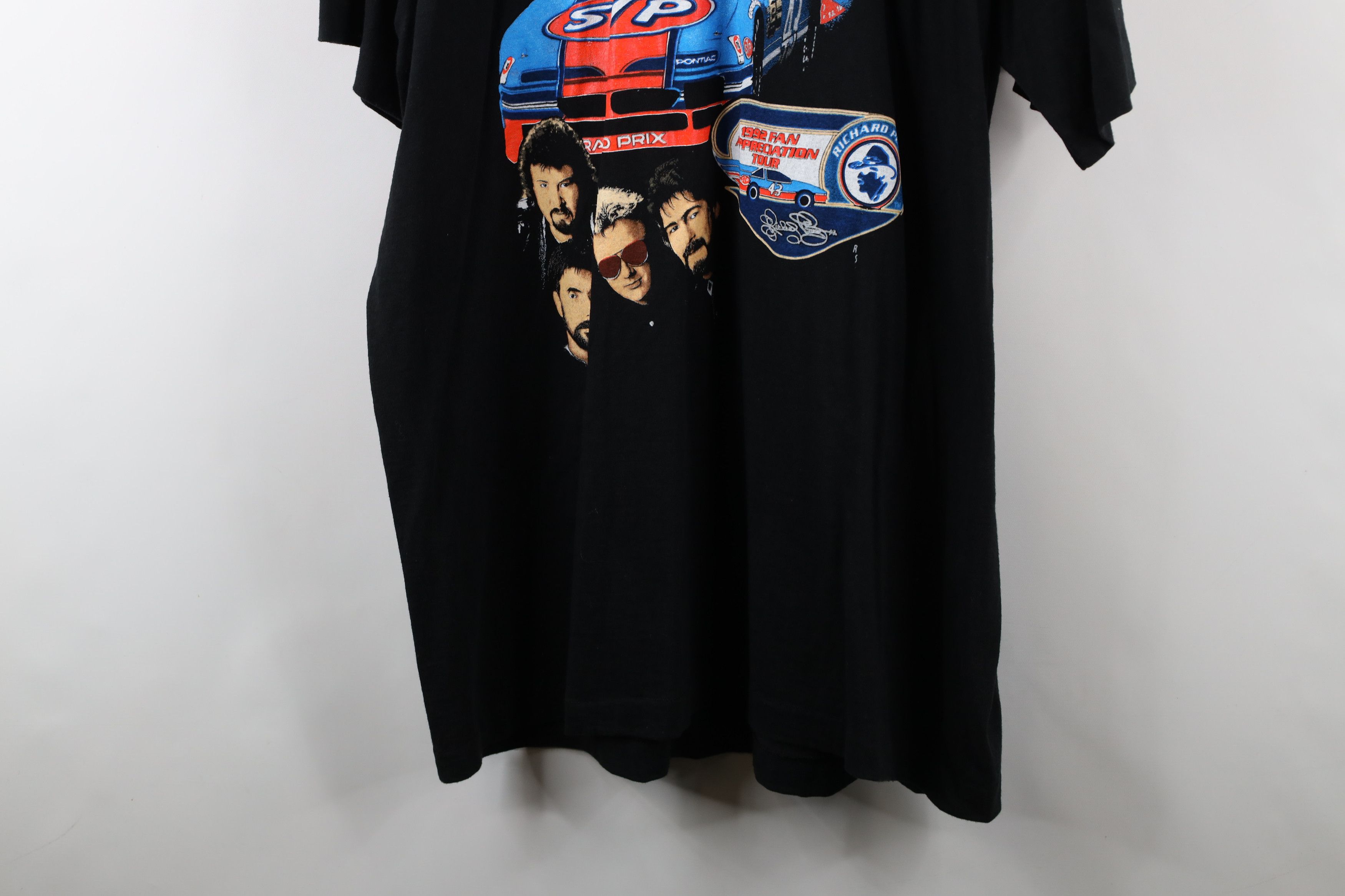 Vintage Vintage 90s NASCAR Racing Alabama Band T-Shirt Black USA Size US XXL / EU 58 / 5 - 3 Thumbnail