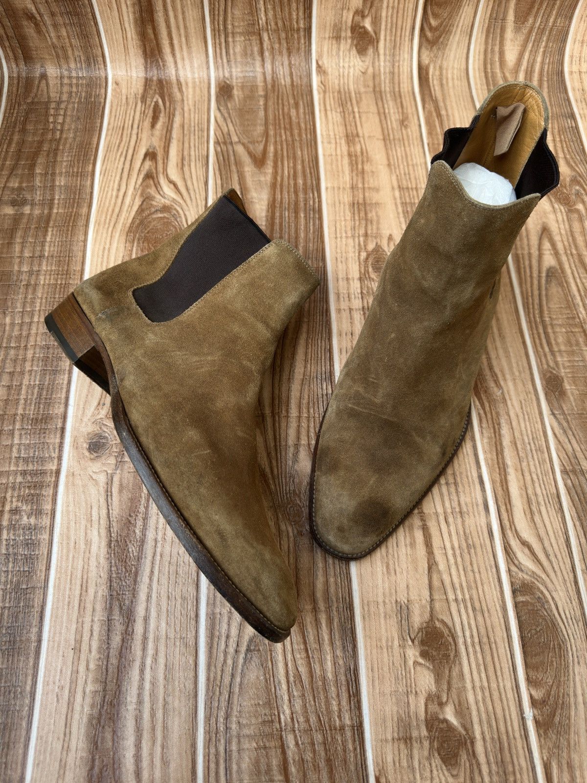 Hedi Slimane × Saint Laurent Paris × Yves Saint Laurent Saint Laurent Paris Wyatt Chelsea boots Size US 8 / EU 41 - 8 Thumbnail