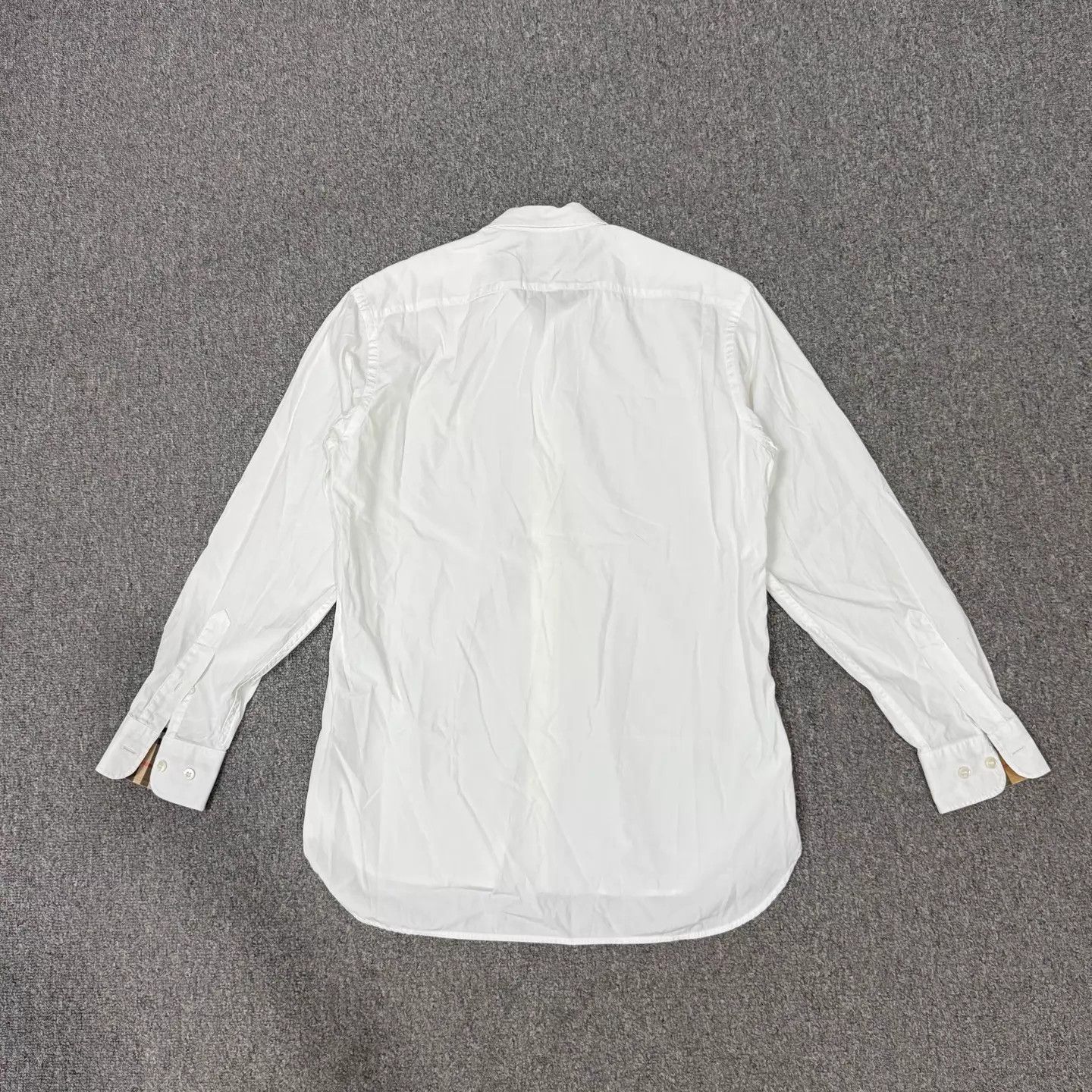 Burberry Burberry White LS Shirt S 95 New Size US S / EU 44-46 / 1 - 2 Thumbnail