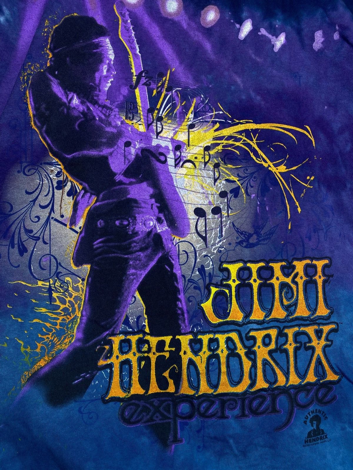 Liquid Blue Vintage Liquid Blue Jimi Hendrix Experience 2006 Tie Dye Tee Size US XXL / EU 58 / 5 - 4 Thumbnail