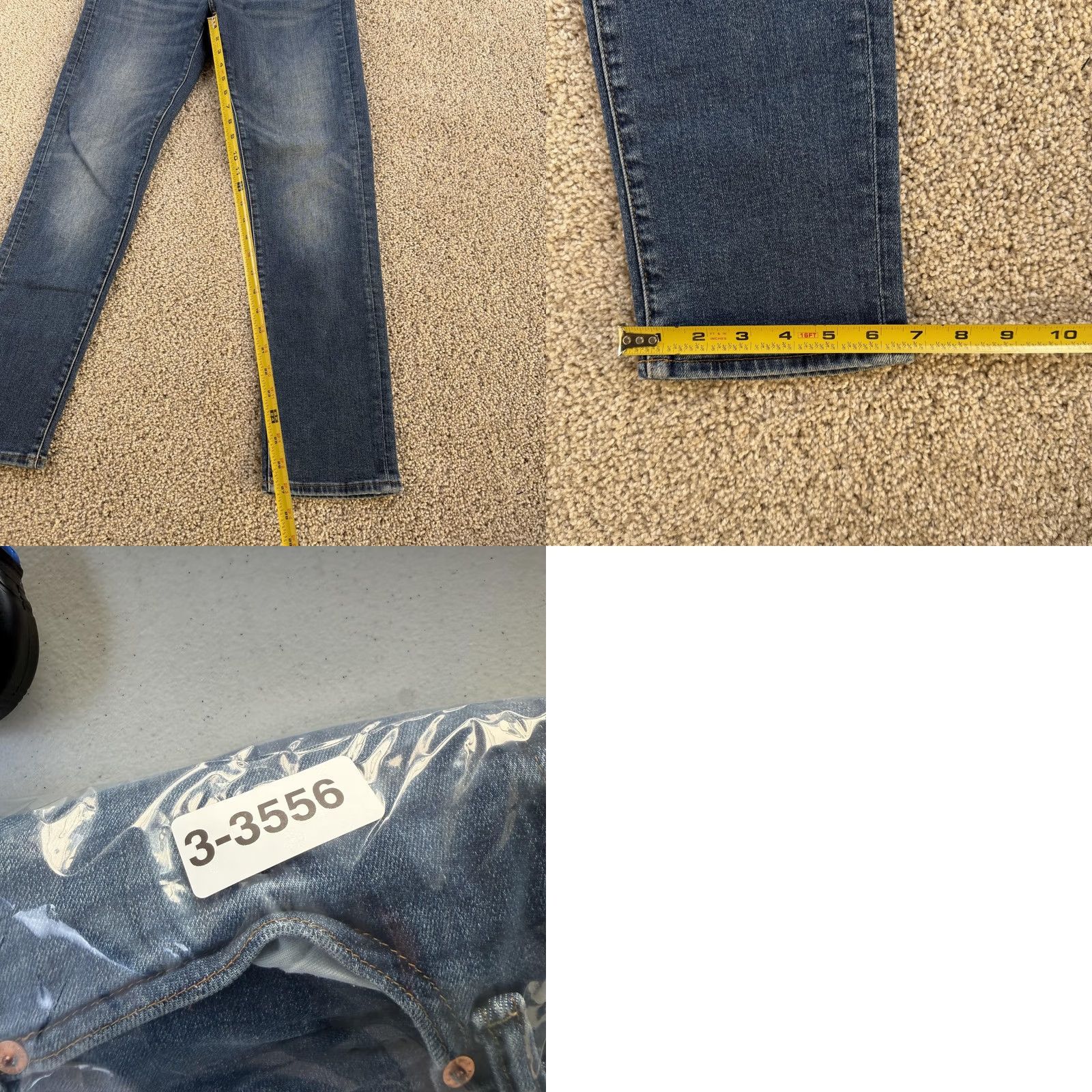 American Eagle Outfitters American Eagle Jeans Mens 29x30 Medium Wash Blue Denim Regular Straight Casual Size US 29 - 8 Thumbnail