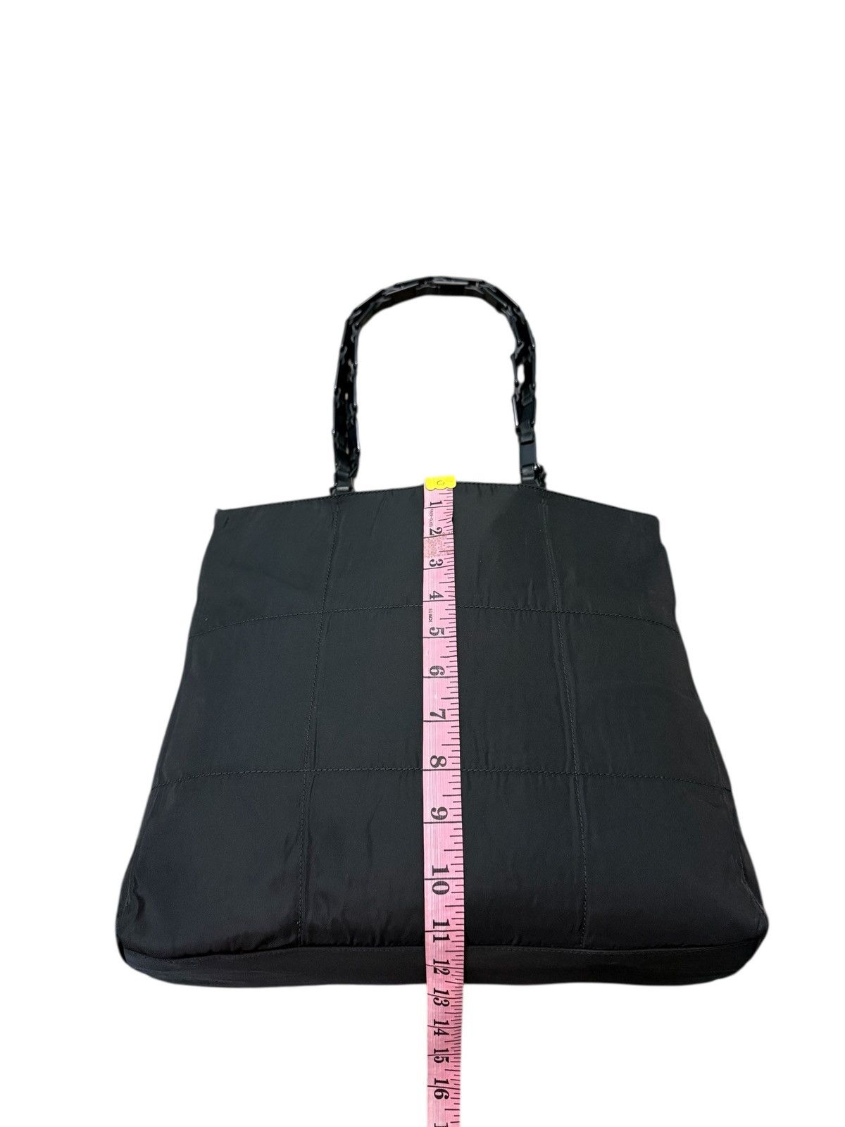 Prada VINTAGE PRADA BLACK TOTE BAG Size ONE SIZE - 16 Thumbnail