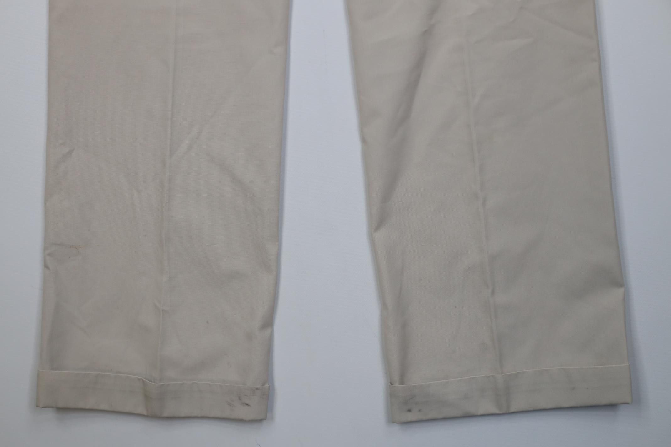 Vintage Vintage 70s Streetwear Flared Wide Leg Chino Pants Stone USA Size US 36 / EU 52 - 14 Thumbnail