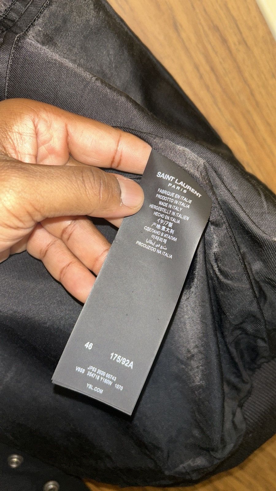 Saint Laurent Paris SAINT LAURENT TEDDY Size US S / EU 44-46 / 1 - 7 Thumbnail