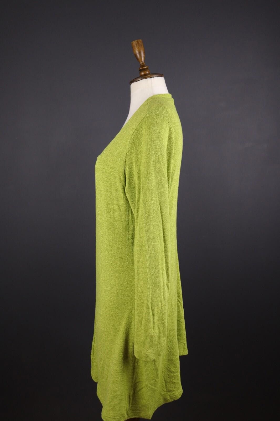 Designer Deerberg by Oska Green Knit Sweater Midi Dress Size M Size M / US 6-8 / IT 42-44 - 5 Thumbnail