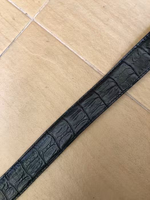 Genuine Leather Vintage Genuine Leather Buckle Belt Size ONE SIZE - 6 Thumbnail