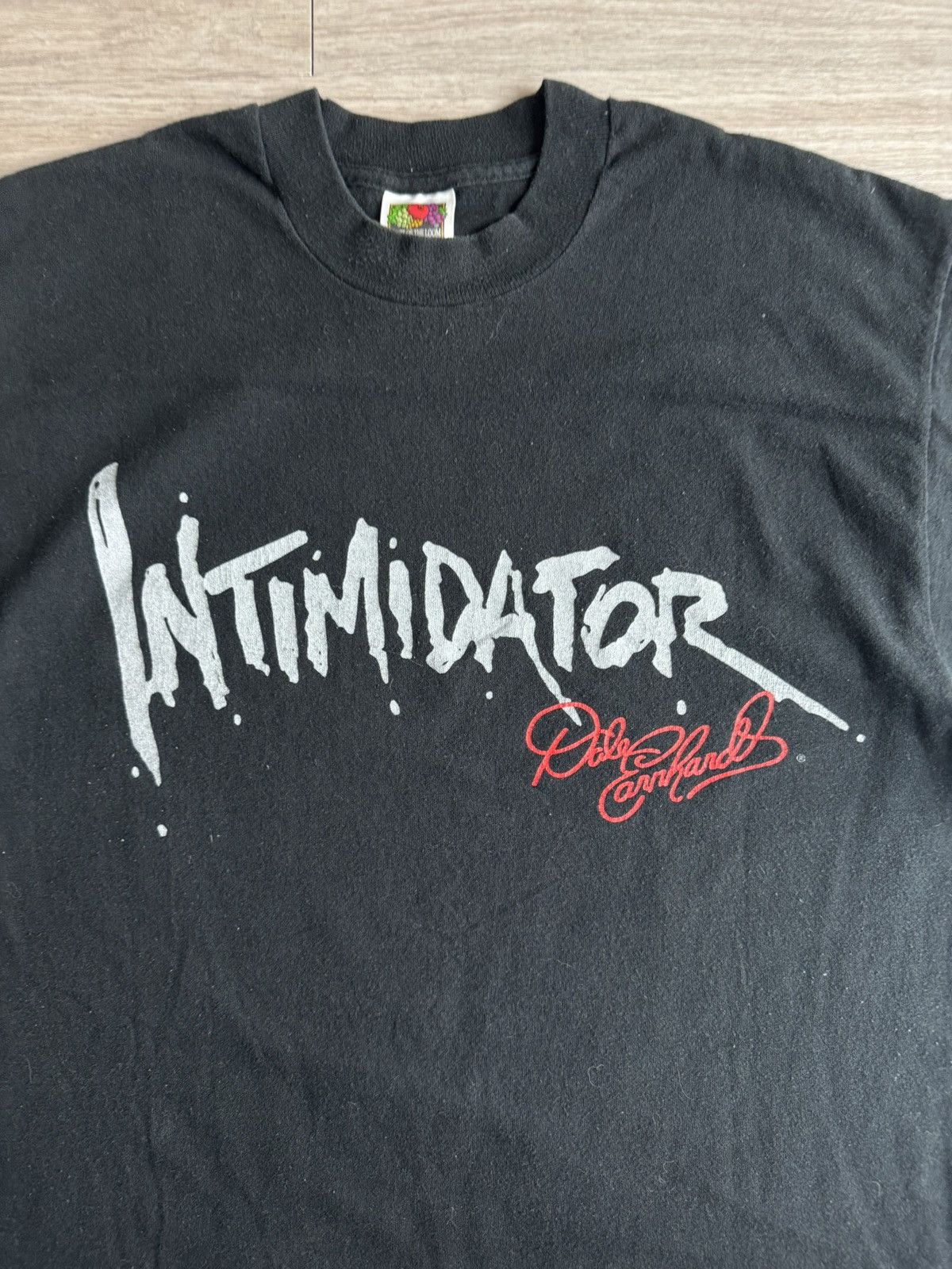 NASCAR Vintage 90s Dale Earnhardt Intimidator NASCAR Tee Size US XL / EU 56 / 4 - 5 Thumbnail