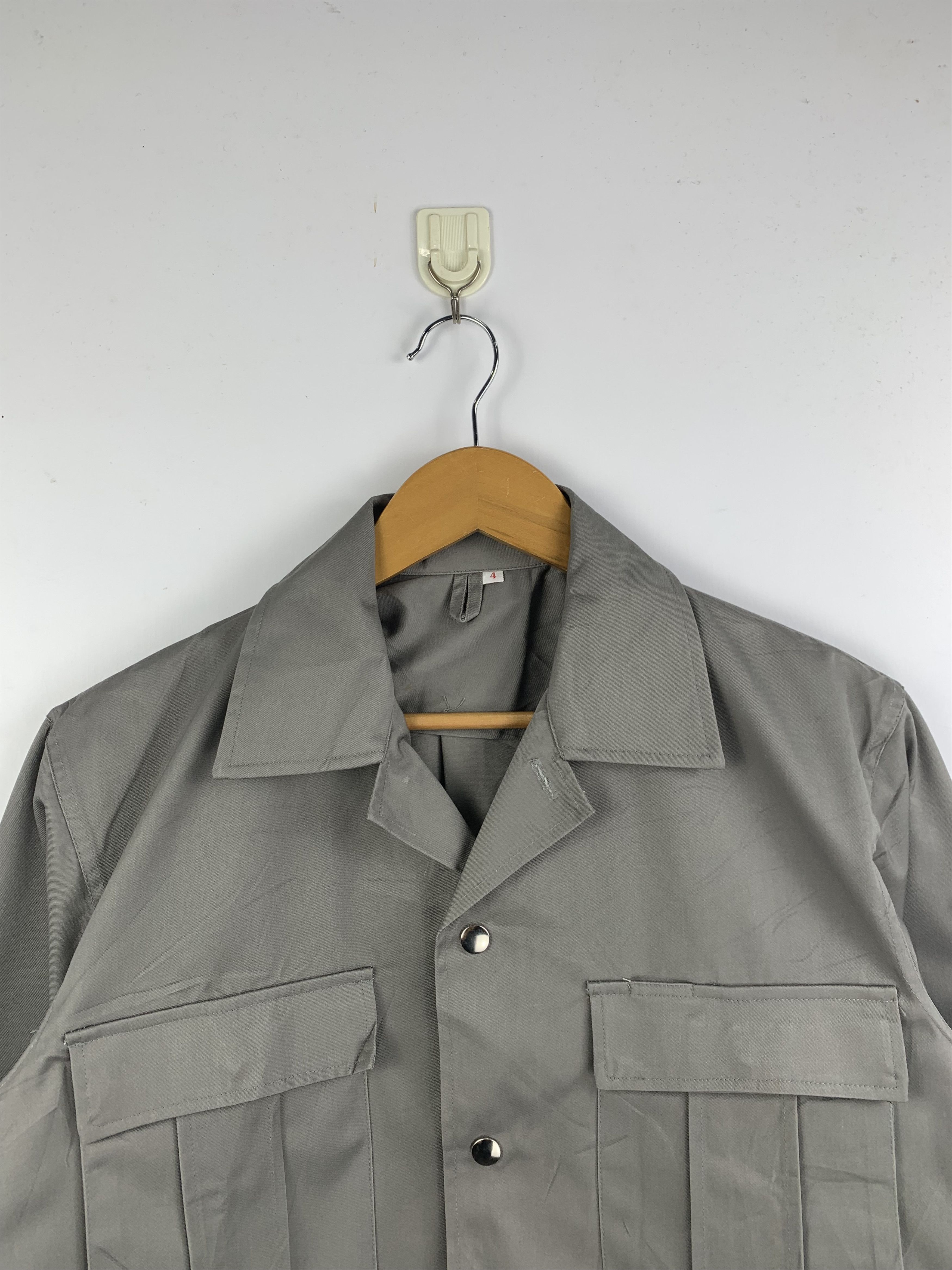 Japanese Brand Vintage Japanese Brand Worker Denim Jacket J1604 Size US M / EU 48-50 / 2 - 2 Thumbnail