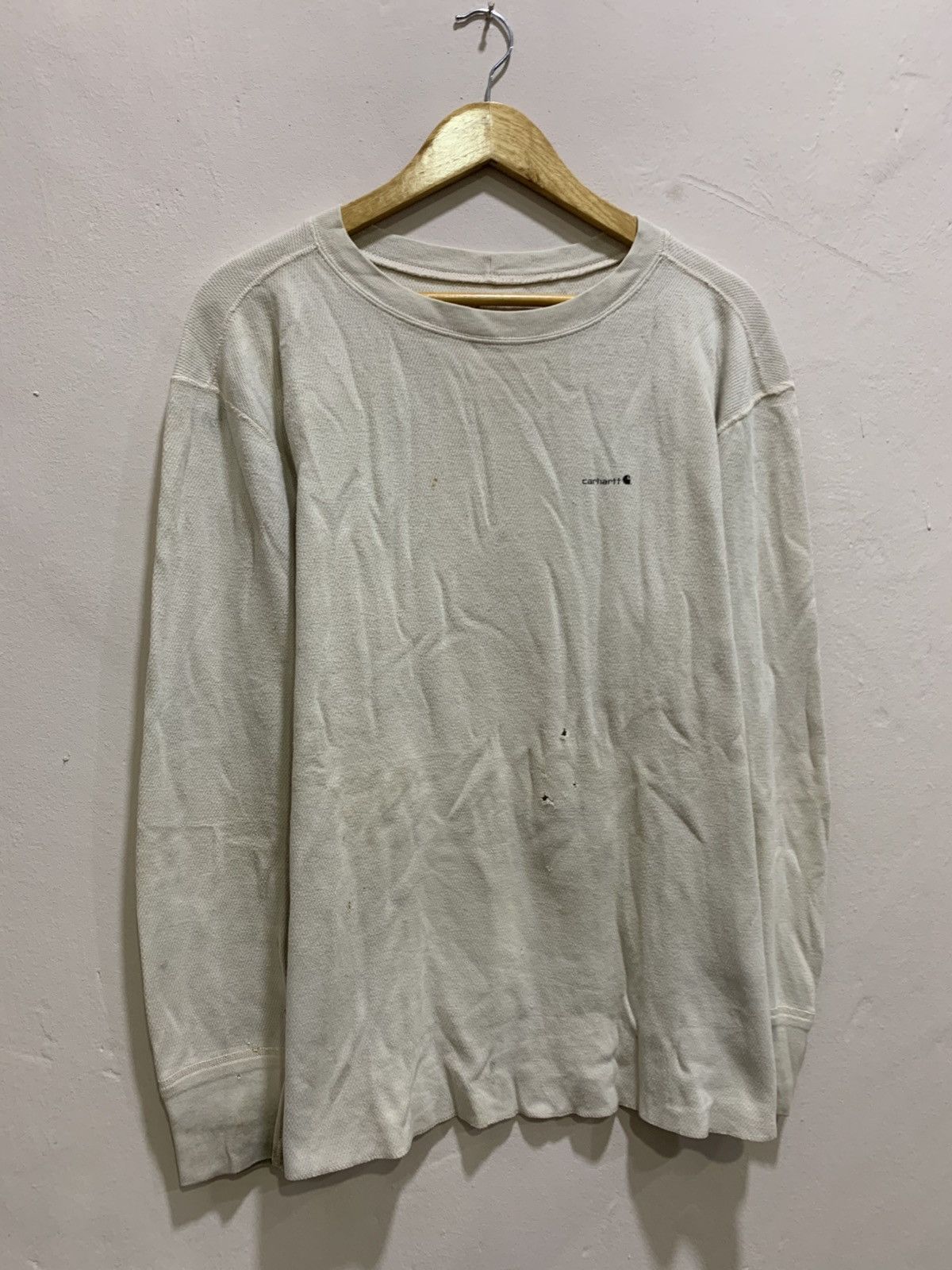 Carhartt Carhartt Thrahed Long Sleeve Tee Shirt Size US XL / EU 56 / 4 - 2 Thumbnail