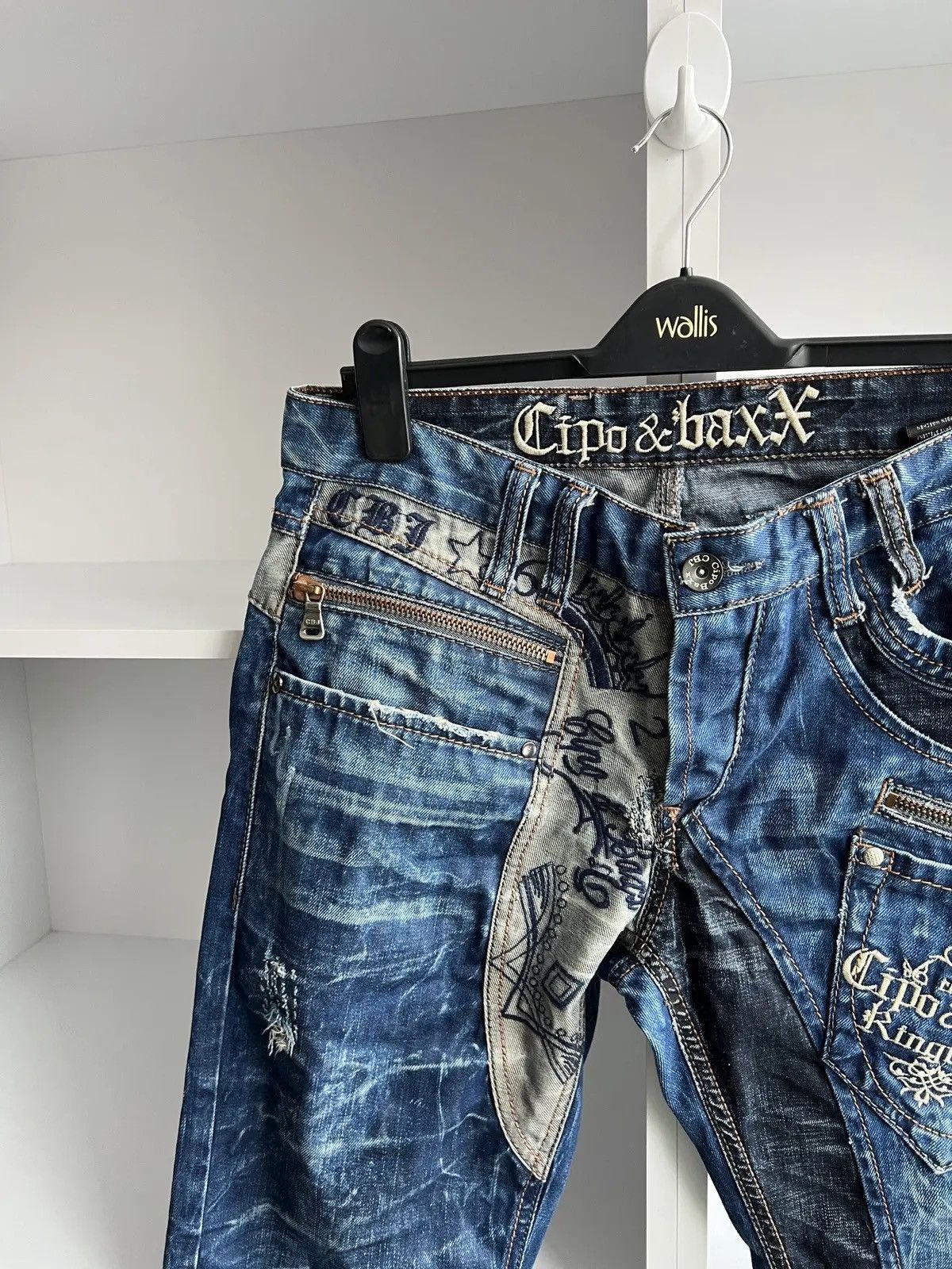 Japanese Brand × Vintage Vintage Cipo&Baxx Japanese Archival Pants Size US 33 - 7 Thumbnail
