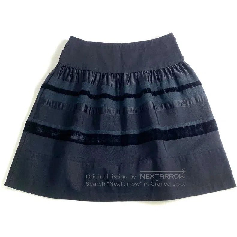 Junya Watanabe Junya Watanabe size S Pleated waistband half skirt Size 22" - 2 Thumbnail
